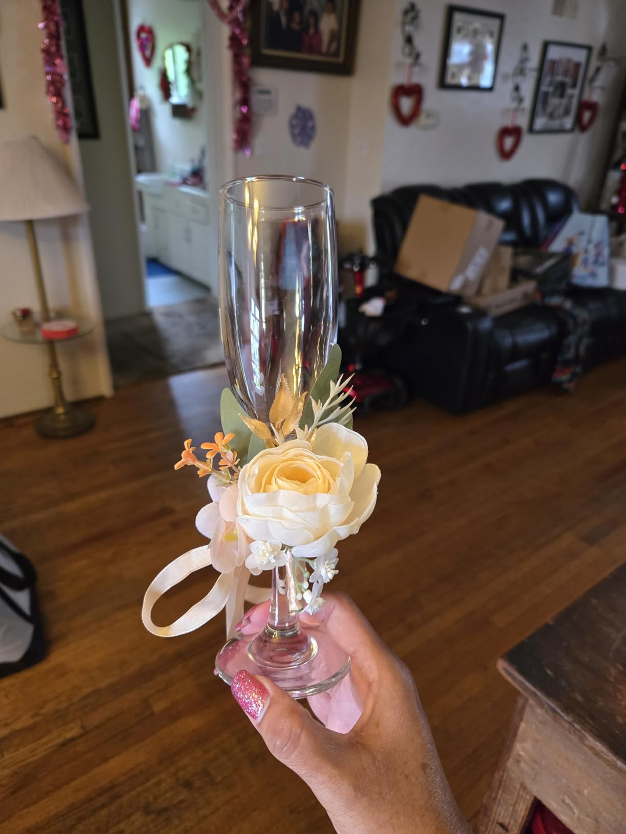 UMI UMIZILI Classic Champagne Flutes, Set of 12, 6 Oz Premium Stemmed Champagne Glasses, Sparkling Wine Glass, Crystal Clear customer photo 1