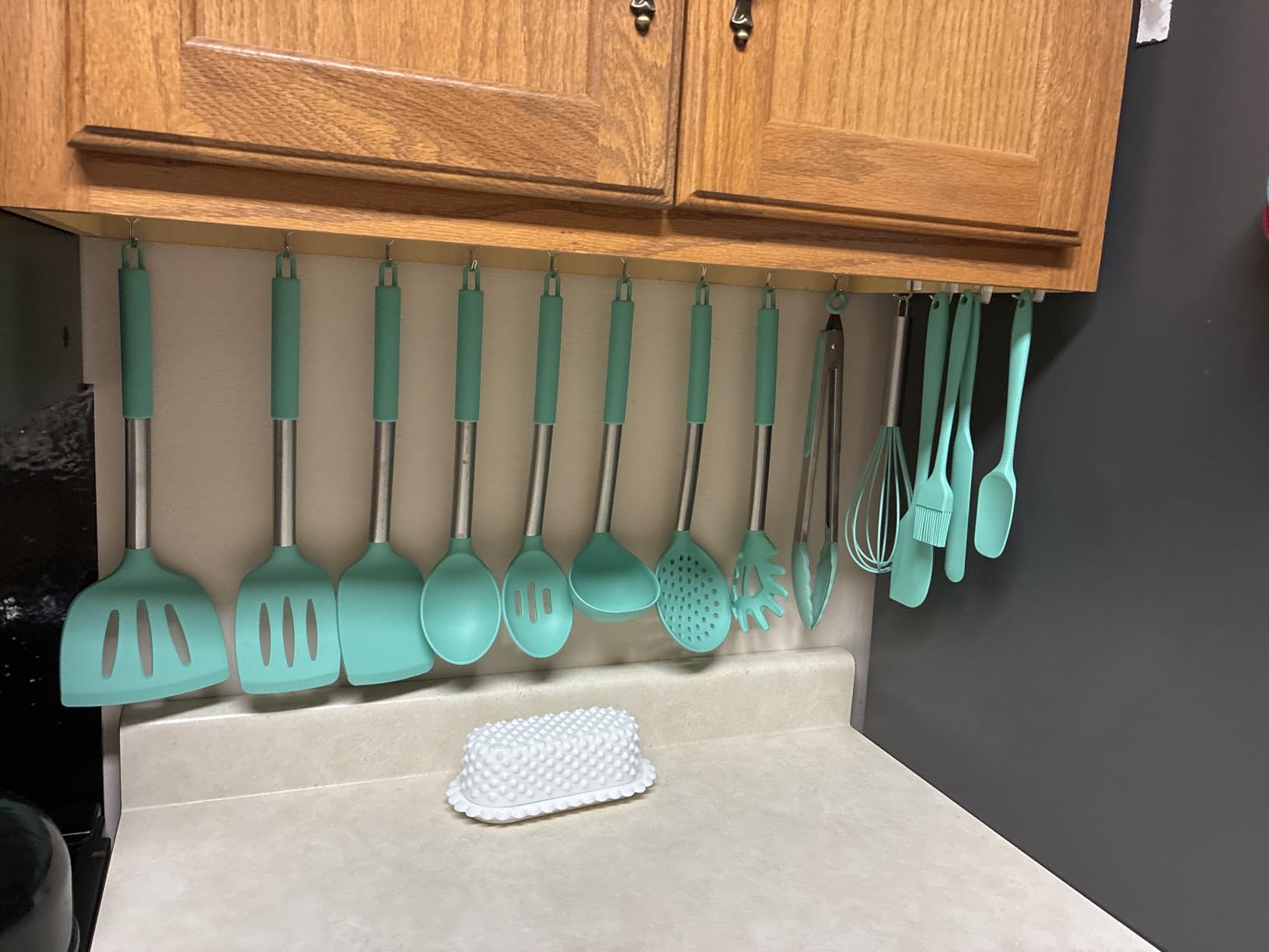 Stainless Steel Kitchen Cooking Utensil Set, Umite Chef 15 pcs Utensils - Nonstick Cookware Set Spatula -Kitchen Gadgets Tools Gift customer photo 1
