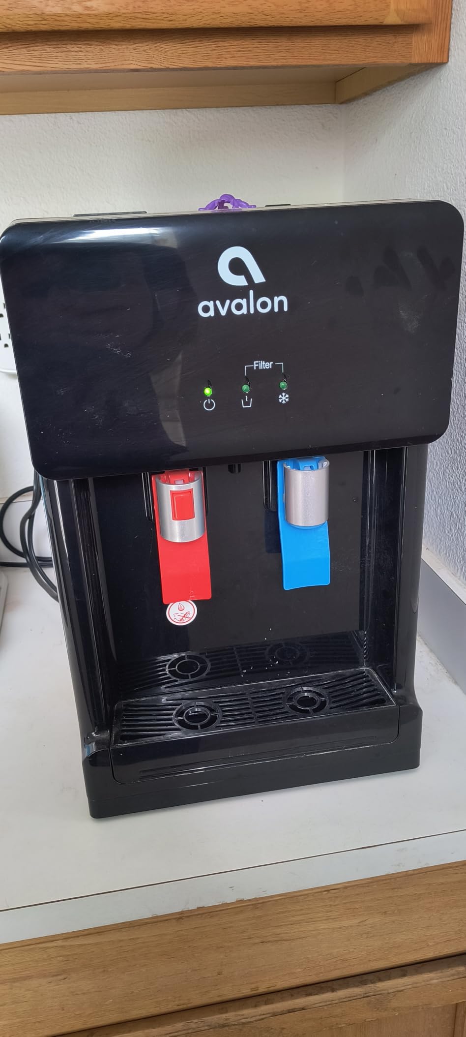 Avalon B8BLK Countertop Touchless Bottleless Water Cooler - 2 Stage Water Filters and Installation Kit Included, NSF Certified, UL Approved, Black customer photo 2