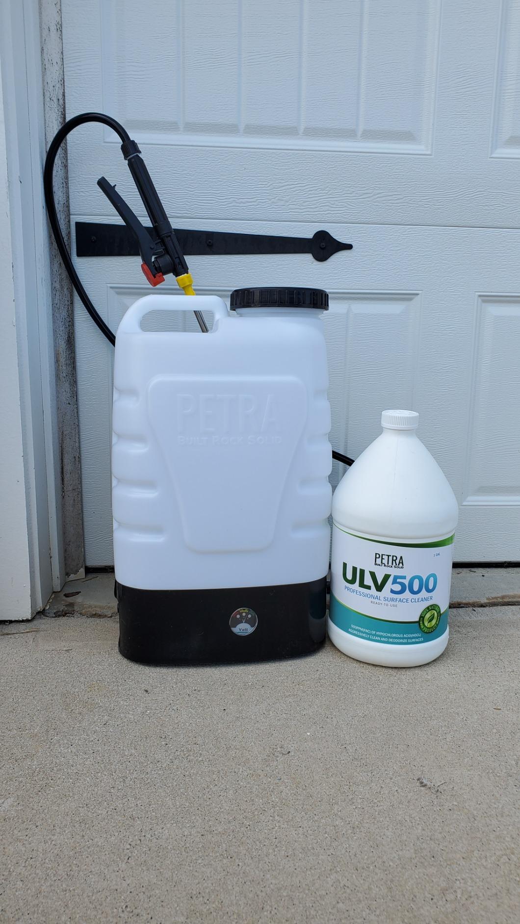 PetraTools 3 Gallon Battery Powered Backpack Sprayer in Lawn and Garden - HD3000 - Long Battery Life & Padded Straps for Comfort - Electric Sprayer w/ 6 Spray Nozzles & 80PSI (3 Gallon) customer photo 2