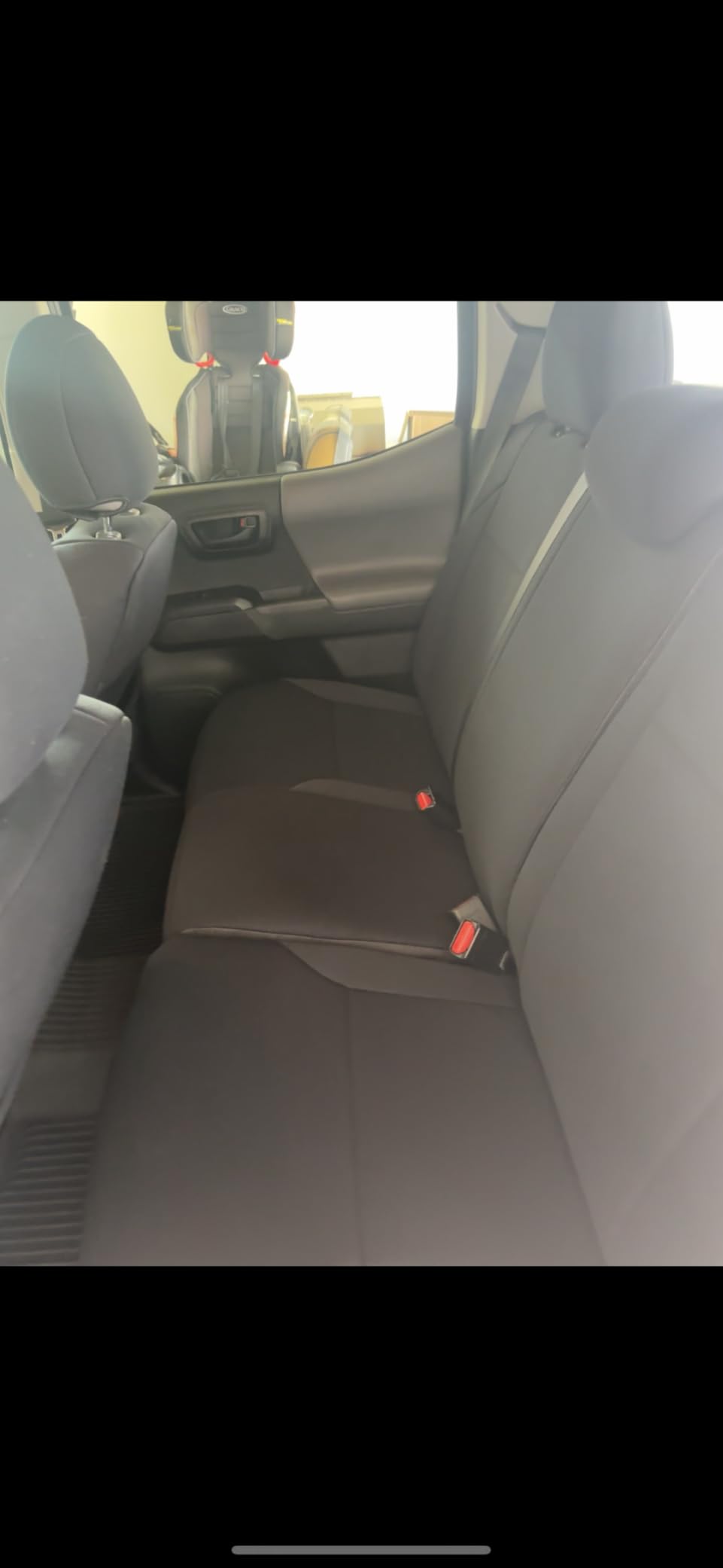 Rough Country Neoprene Seat Covers for Toyota Tacoma (2016-2023) - Waterproof, UV Resistant, Foam Padded, F/R Seat Cover Set customer photo 2