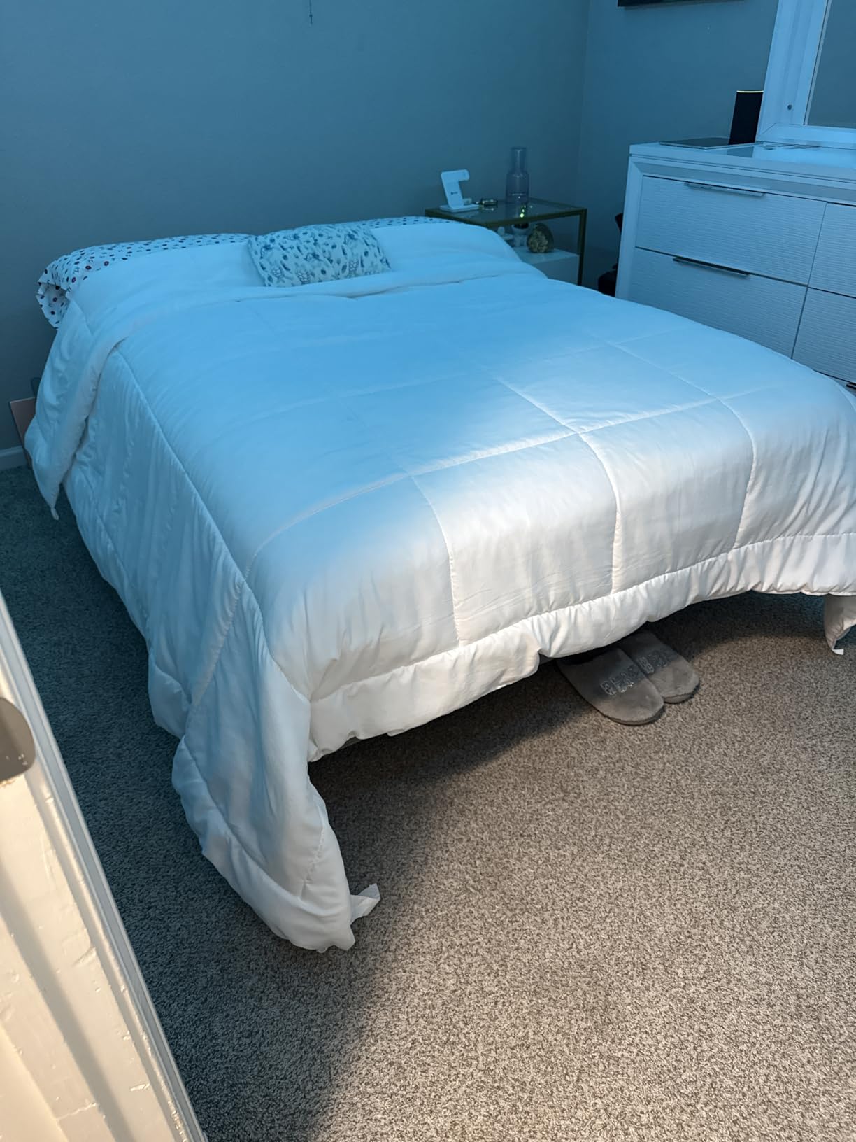Best Choice Products Ergonomic Split King Size Adjustable Bed Frame, Electric Base w/Wireless Remote Control, Nightlight, Massager, 2 USB Ports customer photo 1