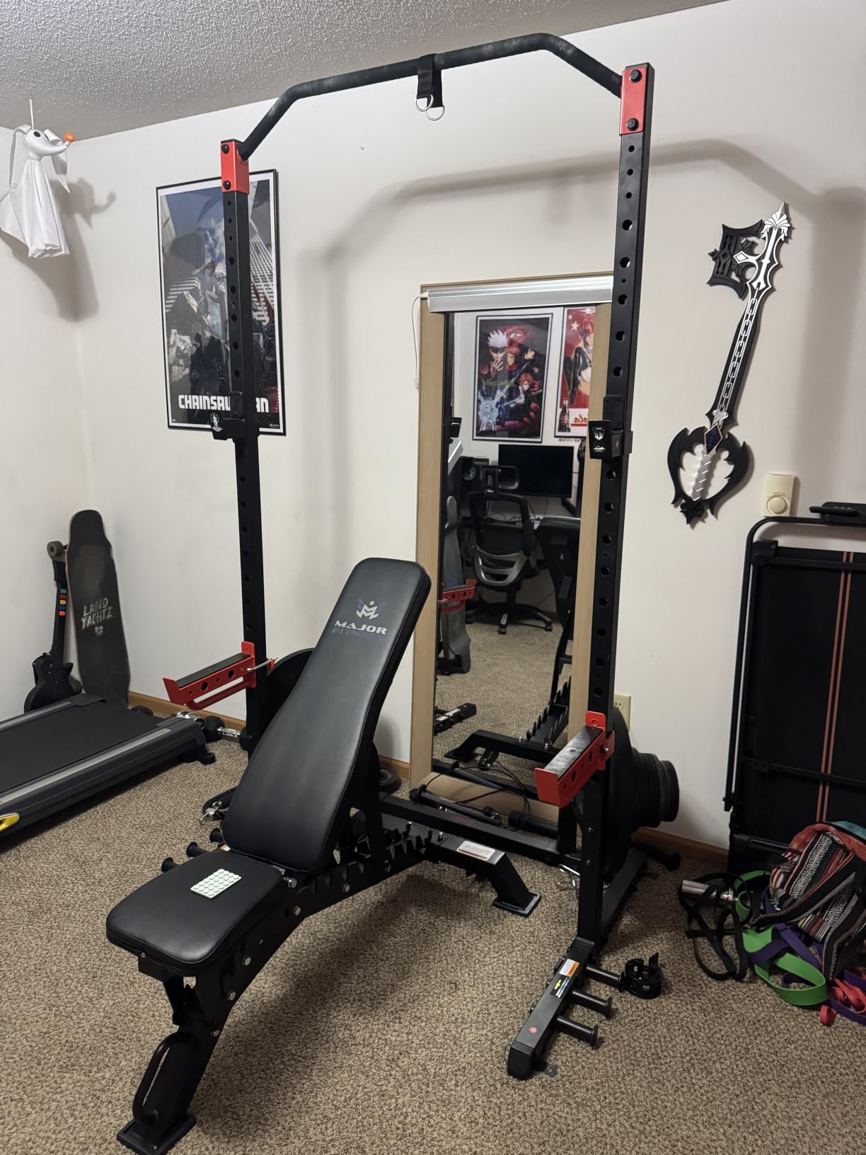 Mikolo Fitness LAT and Lift Pulley System, Dual Cable Machine(70'' and 90'') with Upgraded Loading Pin for Triceps Pull Down, Biceps Curl, Back, Forearm, Shoulder-Home Gym Equipment(Patent) customer photo 1