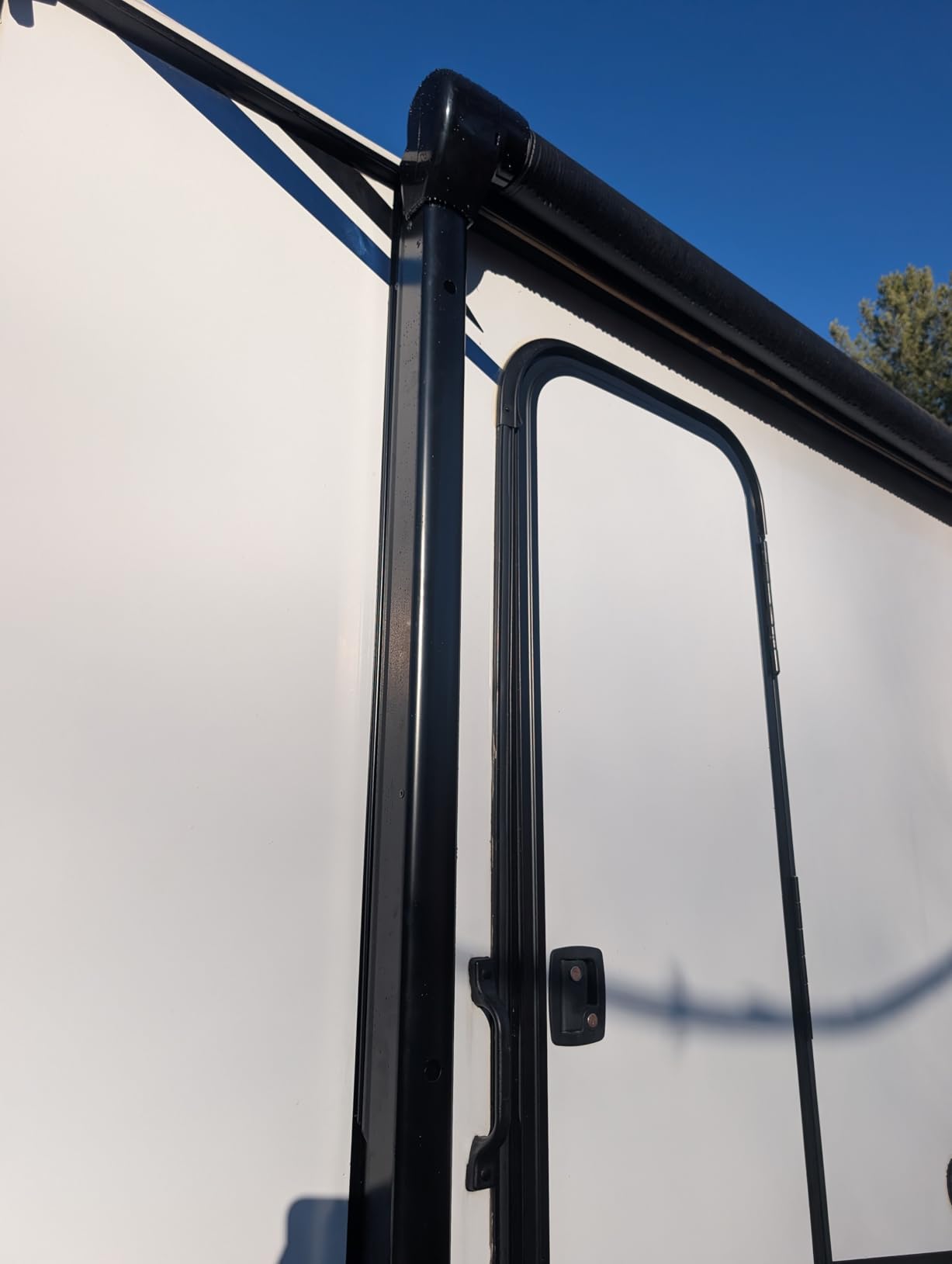 Carefree Compass 12V Electric Motorized RV Awning Arm Set - Automatic, Self-Leveling, Durable Aluminum, Motor Included - Replaces Carefree Longitude 12V Arms (Black) customer photo 2