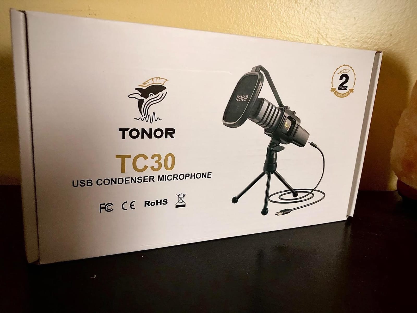TONOR USB Microphone for PC, Cardioid Condenser Computer Mic with Tripod Stand, Pop Filter, Shock Mount for Gaming, Streaming, Podcasting, YouTube customer photo 2