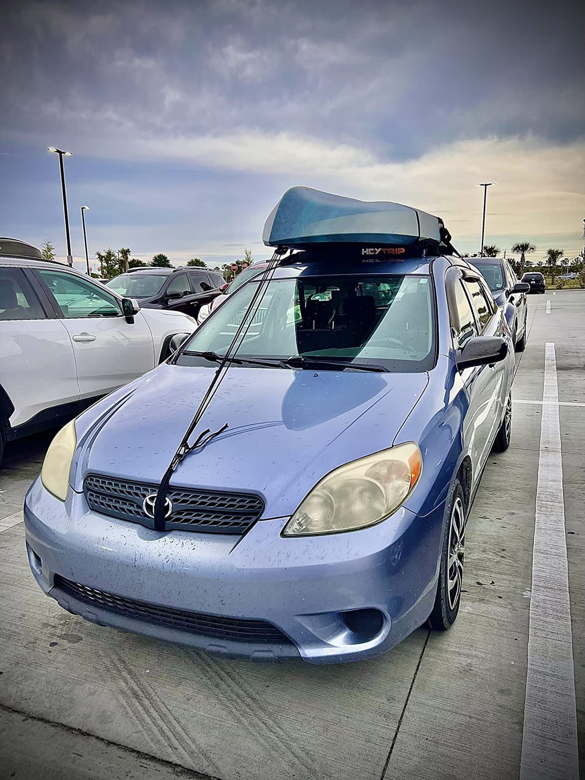 HEYTRIP Universal Soft Roof Rack Pads for Kayak/Surfboard/SUP/Canoe with 15FT Tie-Down Straps and Storage Bag customer photo 2