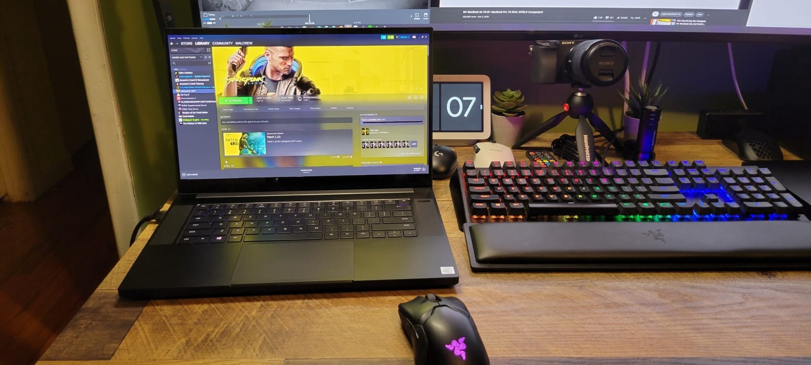 Razer Blade 15 Base Gaming Laptop 2020: Intel Core i7-10750H 6-Core, NVIDIA GeForce RTX 2070 Max-Q, 15.6