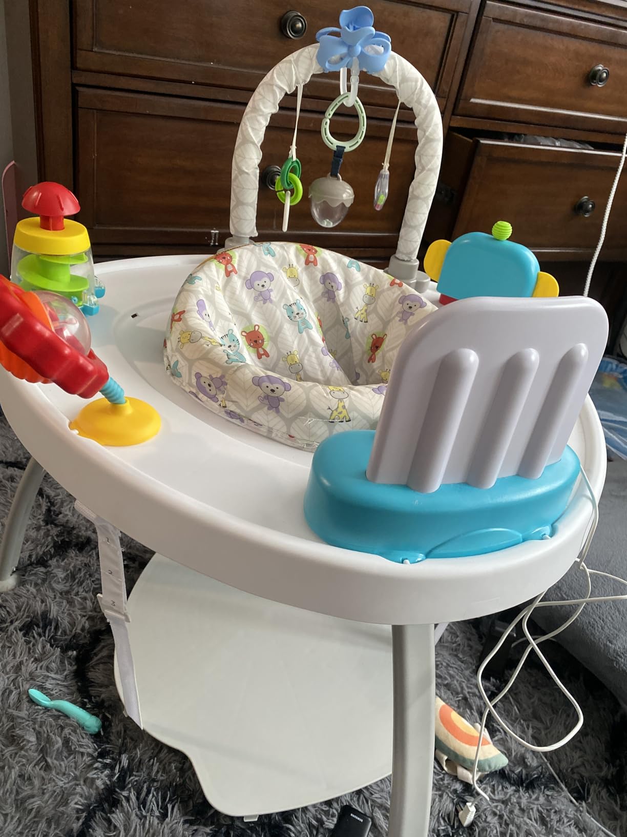 Smart Steps Bounce N' Play 3-in-1 Activity Center, Woodland Walk customer photo 2