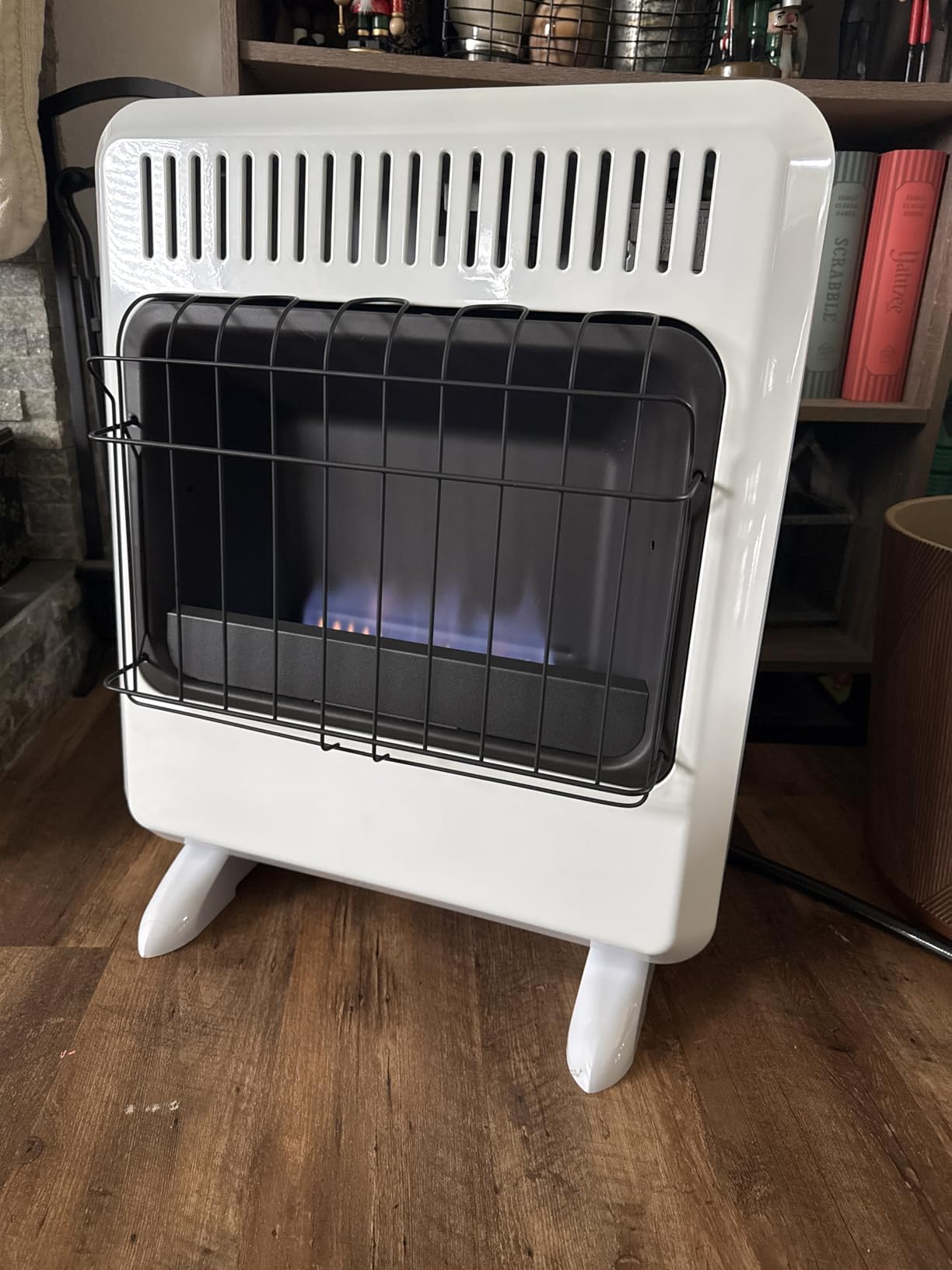 Mr. Heater 20,000 BTU Vent Free Blue Flame Dual Fuel Heater customer photo 1