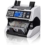 MUNBYN IMC01 Bank Grade Money Counter Machine Mixed Denomination, 2CIS/UV/IR/MG/MT Counterfeit Detection, Serial Number, MUL Currency Cash Counter, Printer Compatible, 2Y Warranty (White) customer photo 2