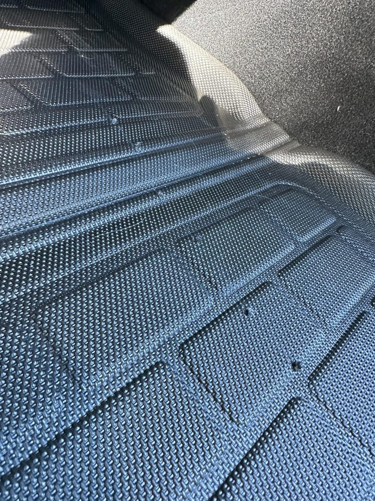 3D MAXpider Custom Fit Kagu Cargo Liner (Black) Compatible with Tesla Model Y 5-Seat 2020-2026 - Rear Upper Cross Fold Cargo Liner customer photo 2