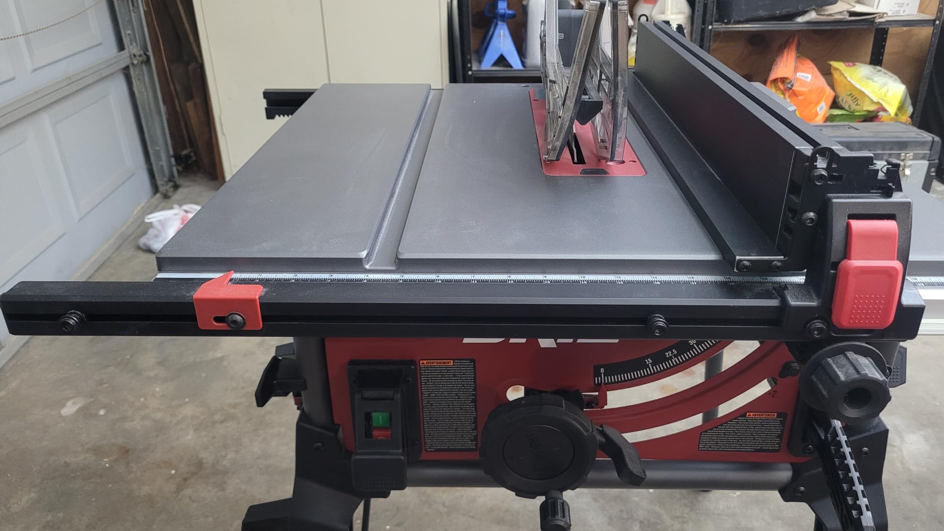 SKIL 15 Amp 10 Inch Portable Jobsite Table Saw with Folding Stand- TS6307-00 customer photo 2