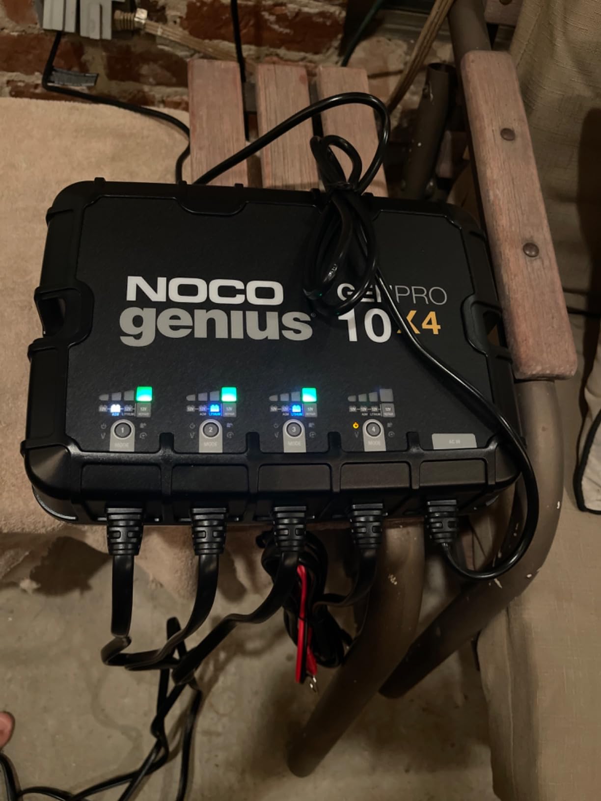 NOCO GENPRO10X4 12V 40A 4-Bank OnBoard Marine Battery Charger & Maintainer | Charges 4 Batteries at Once, IP68 Waterproof, Overcharge Protection, Temperature Compensation, For Lead-Acid & Lithium customer photo 2