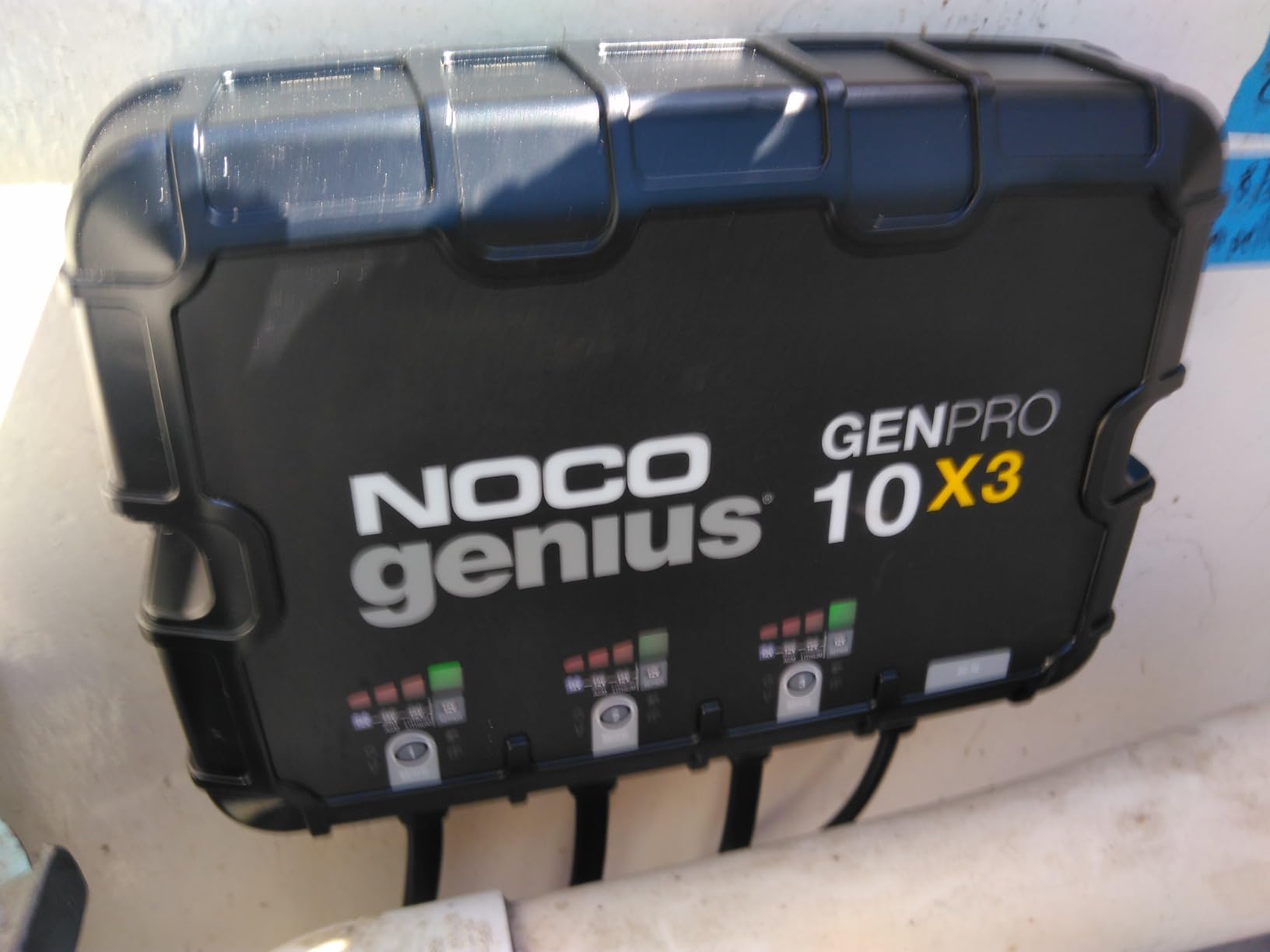 NOCO GENPRO10X3 12V 30A 3-Bank OnBoard Marine Battery Charger & Maintainer | Charges 3 Batteries at Once, IP68 Waterproof, Overcharge Protection, Temperature Compensation, For Lead-Acid & Lithium customer photo 2