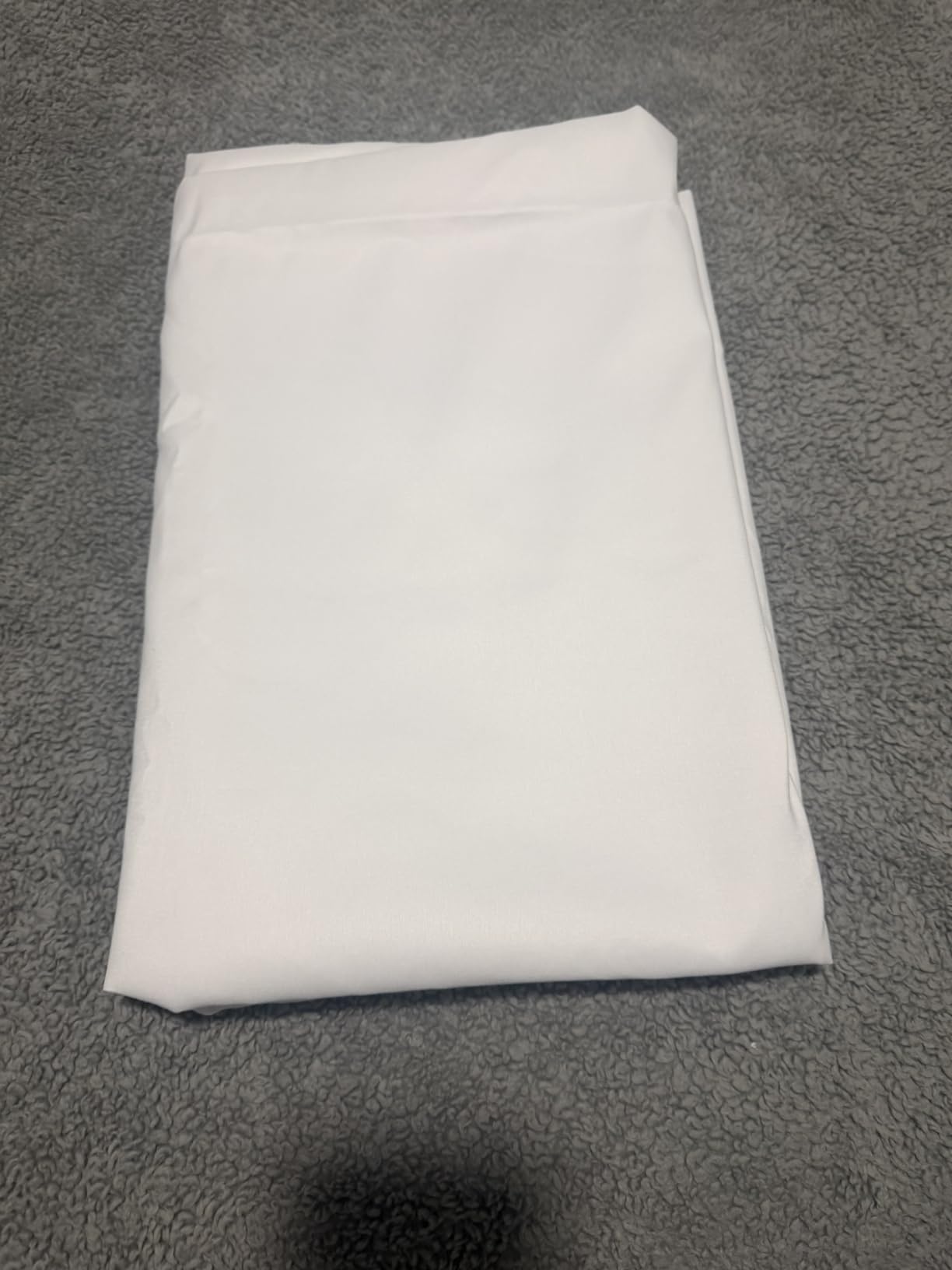 HEMMOTOP Photo Backdrop Curtains, 5x7 ft White Backdrop for Photoshoot, White Photography Seamless Backdrops Background for Easter, Birthday Party, Halloween, Photo, Projector Screen customer photo 2