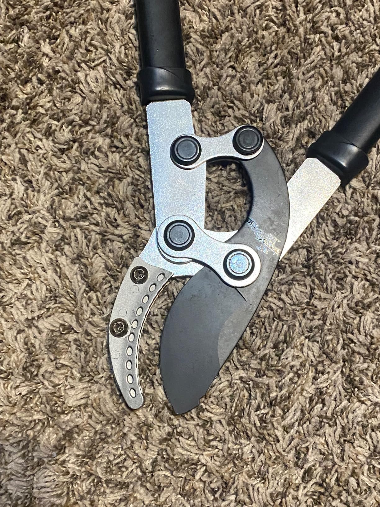 Jardineer Ratchet Anvil Loppers, Heavy Duty Tree Branch Cutters with 2