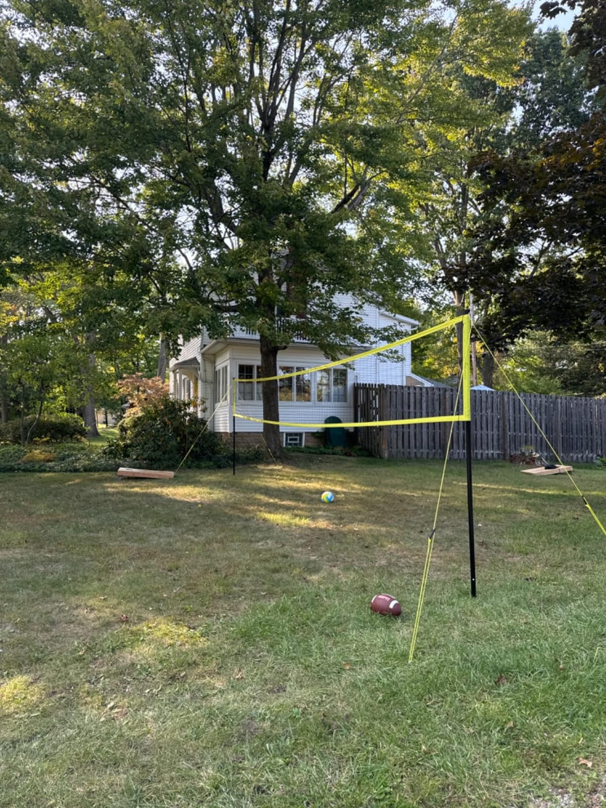 32FT Outdoor&Portable Volleyball Net-Adjustable Thick Dia Poles | Completed Set;Easy Setup&Carry;Good for Backyard&Outdoor sites-Park/Beach/Grass/Lawn;32FT Official Size;Durable Materials customer photo 1