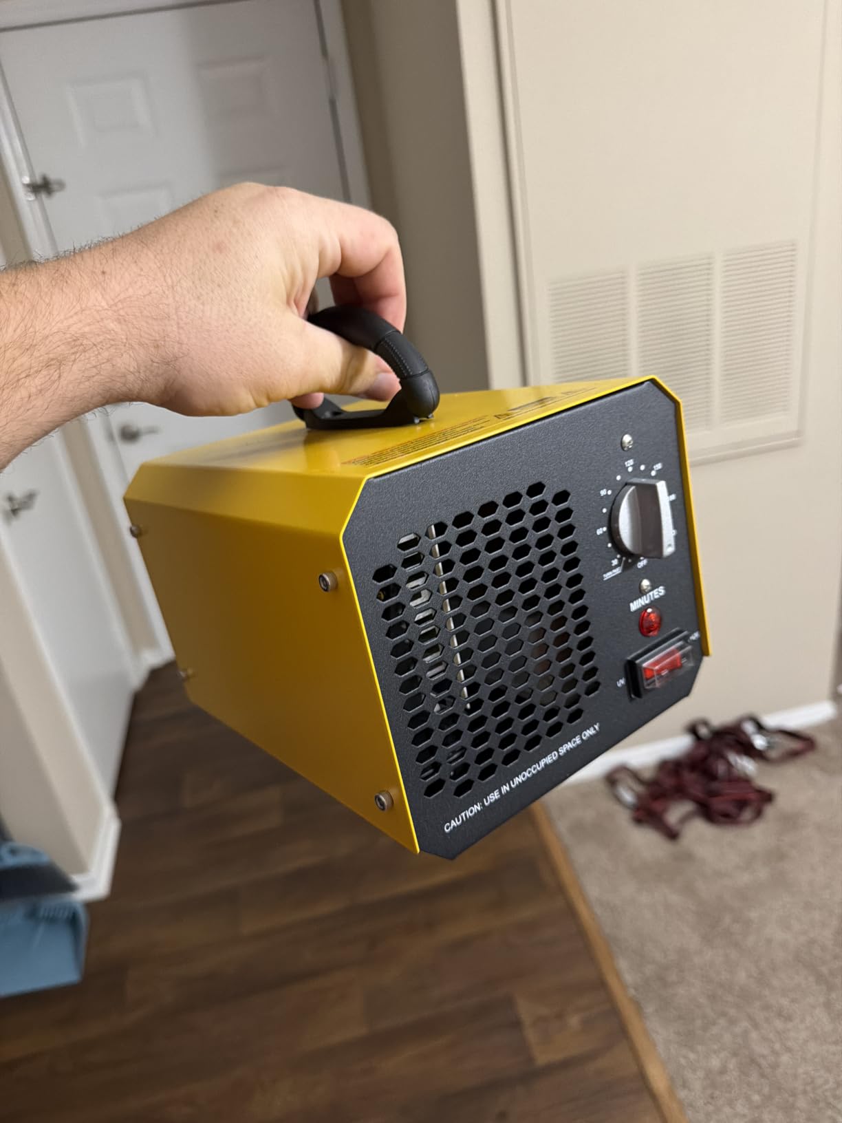 Ozone Generator for Home and Commercial Use - 10,000mg/h, O3 Air Purifier and Ionizer Machine customer photo 2