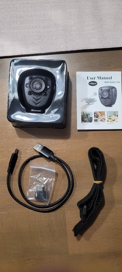 Mini Body Camera Video Recorder Built-in 128GB Memory Card with Night Vision IR & Loop Record HD 1080P, 4-6 HR Battery Life Wearable Police Cam for Home, Outdoor, Law Enforcement, Security Guard customer photo 1