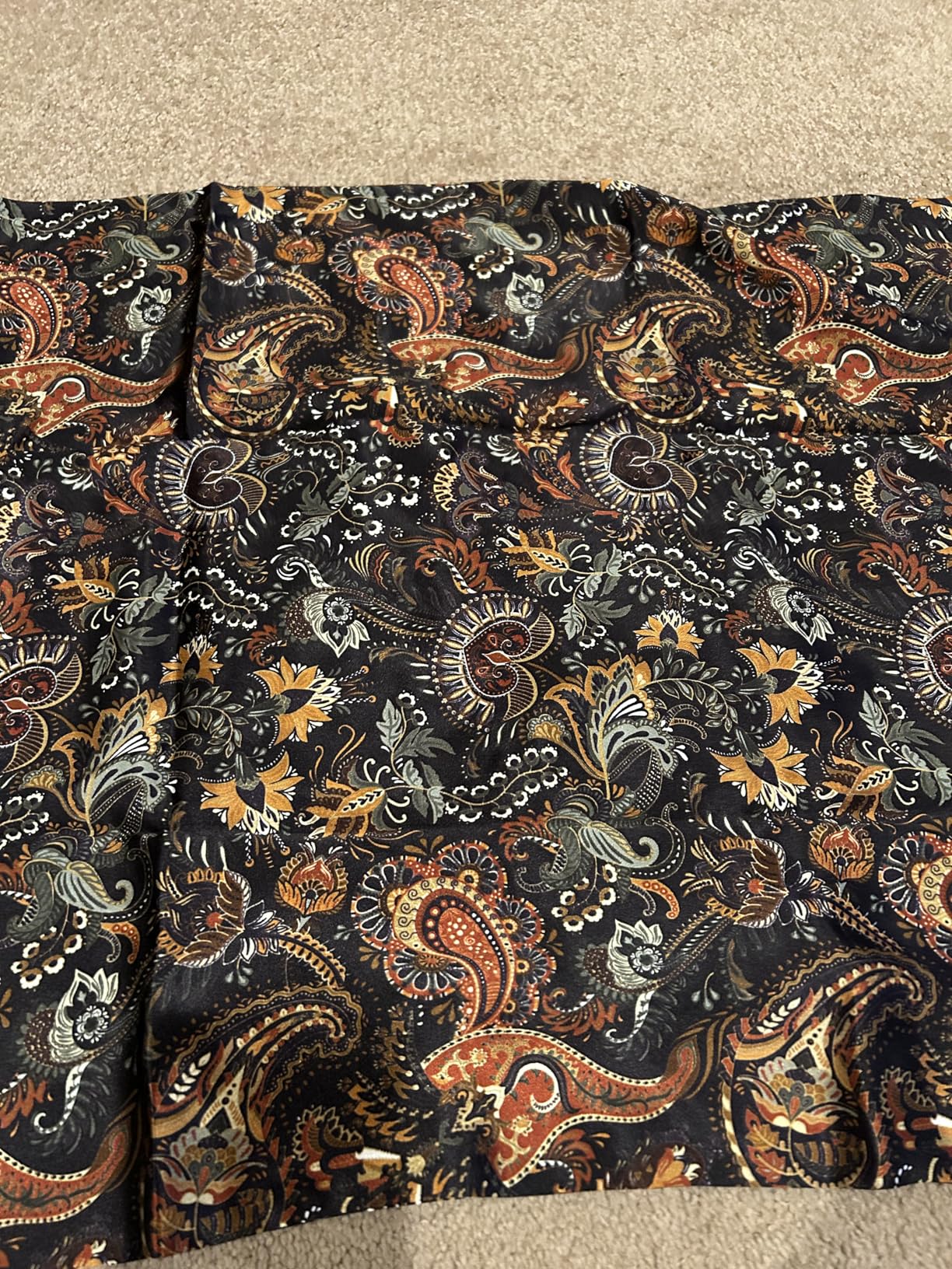 MANSPHIL Navy Blue Galaxy Mulberry Silk Pillowcase Queen Size, Print Pattern, 22 Momme 100% Silk Pillow Cases Cover Zipper Closure, 20x30 customer photo 1