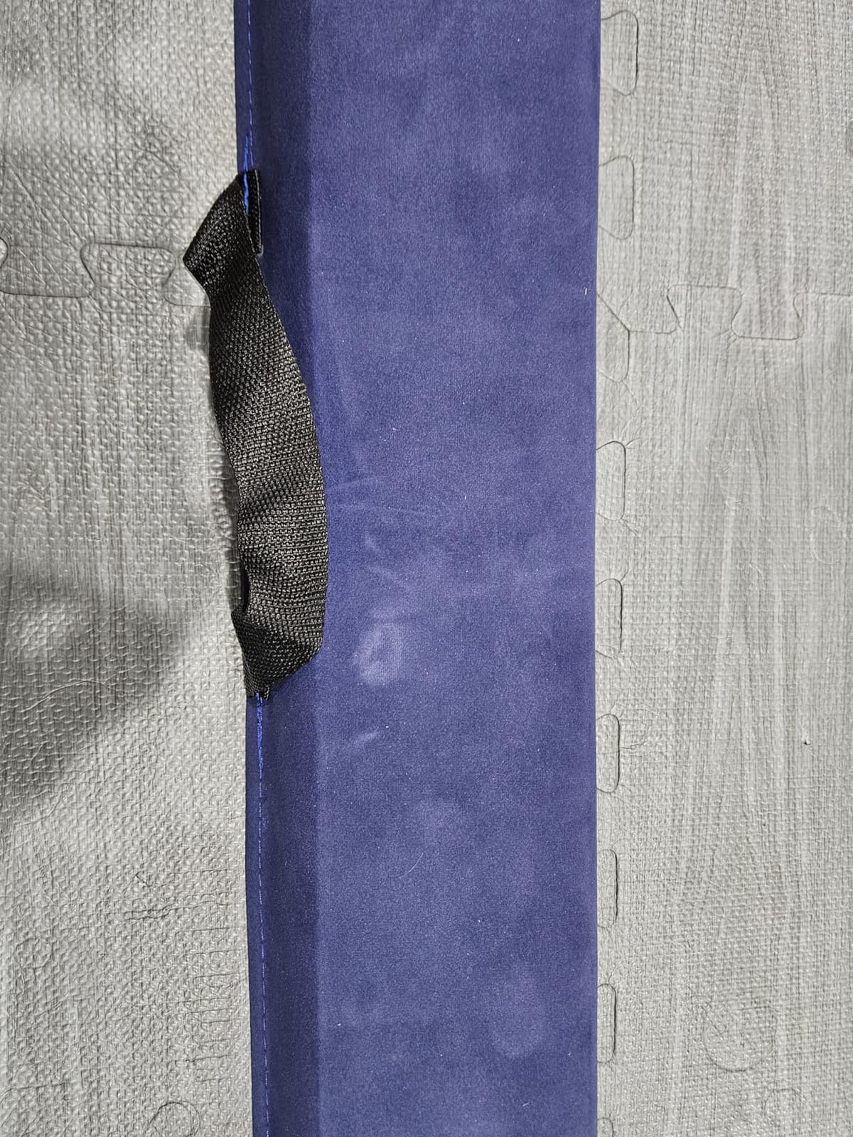 Marfula 6 FT / 8 FT / 9 FT Folding Gymnastics Beam Foam Balance Floor Beam | Extra Firm Foam Balance Beam with Suede Cover, Anti Slip Bottom with Carry Bag, Fold Gymnastic Equipment For Kids Home Club Use customer photo 2
