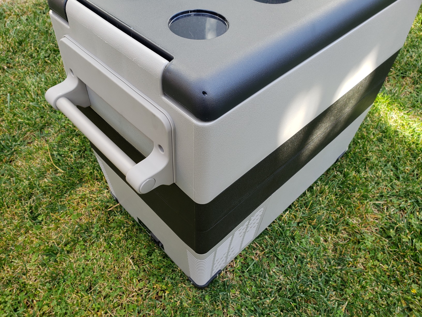 EUHOMY 12 Volt Refrigerator, 59QT(55L) Electric Cooler, 12V Fridge APP Control, 12V Cooler -4℉~68℉, Portable Freezer 12/24V DC 100-240V AC for Camping, Travel, Truck, Home customer photo 2
