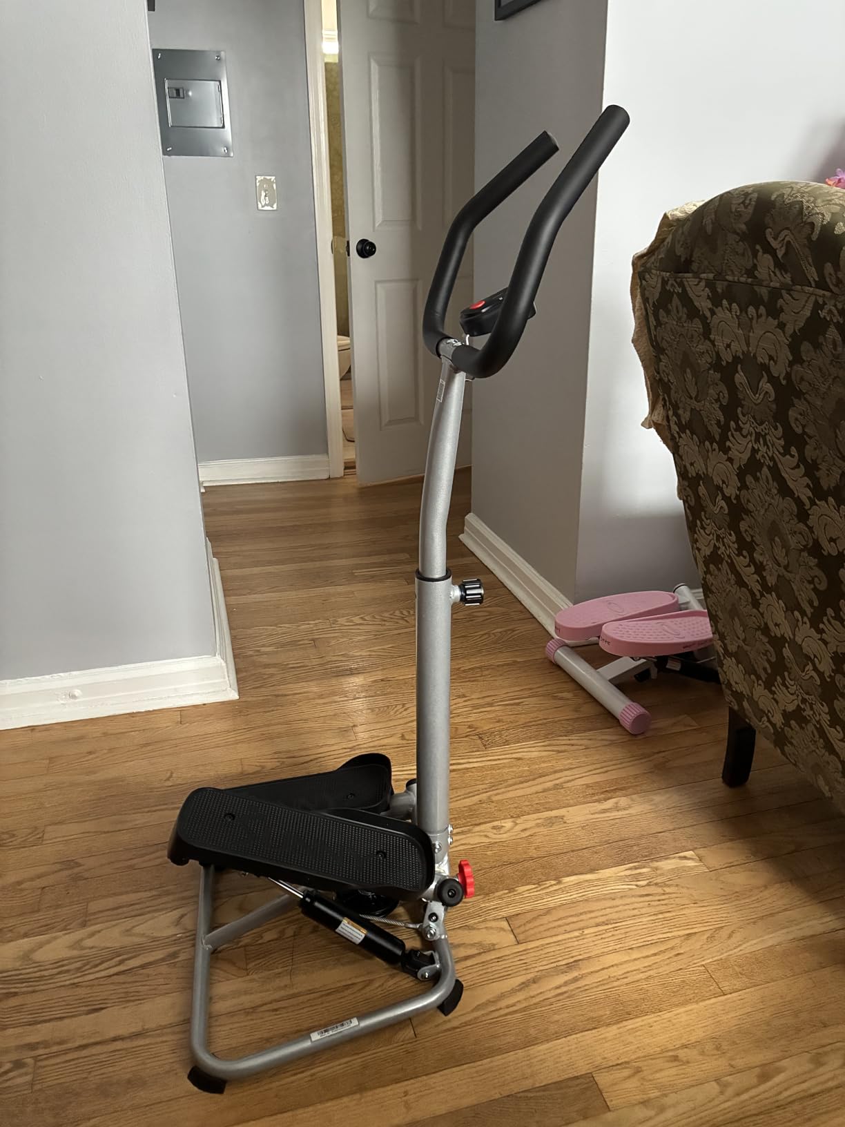 Sunny Health & Fitness Stair Stepper for Home, Smart Foldable Stair Climber customer photo 2