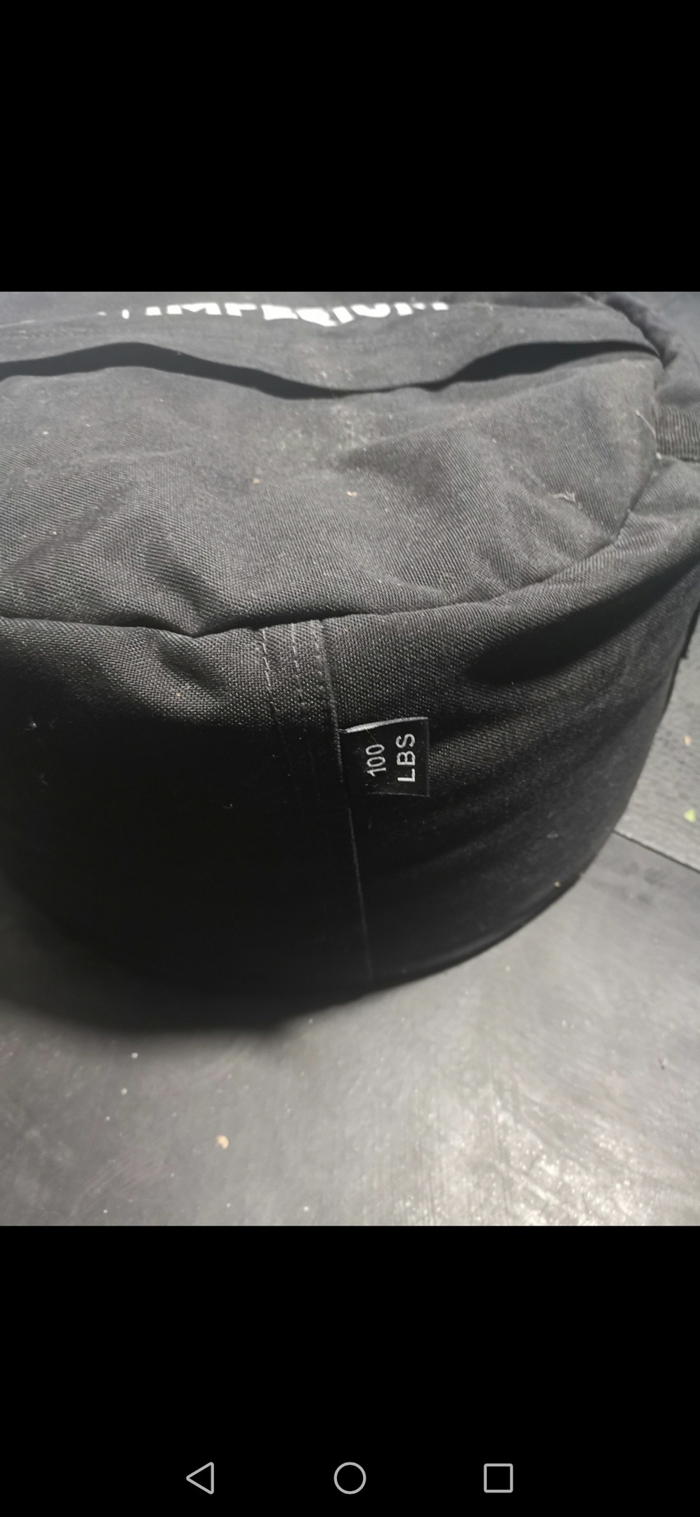 Round Fitness Sandbag 150/100/50 LB with Two Handles - Heavy Duty Workout Sandbags for Training, Fitness, Cross-Training & Exercise, Workouts, Sandbag Weights customer photo 1