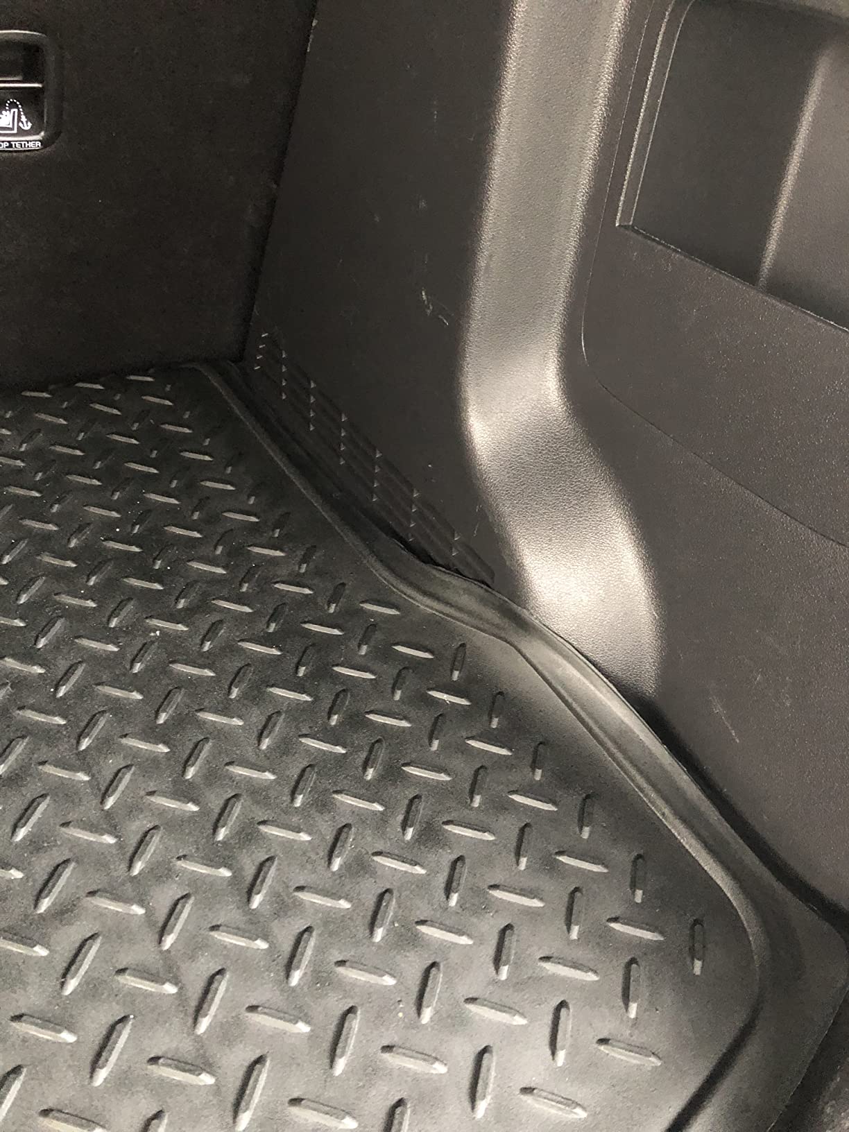 BDK Trim-to-Fit Heavy Duty Cargo Mat - Universal Rubber Trunk Liner for Car, SUV, Van & Truck - Waterproof, Non-Slip, All-Weather Protection customer photo 2