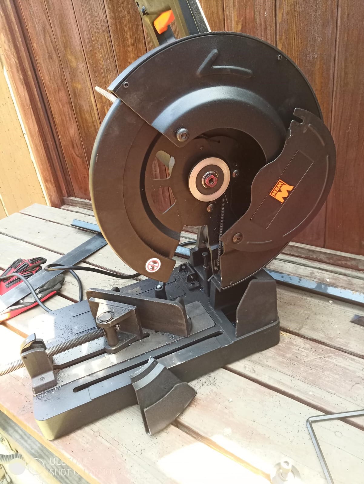 WEN CM1452 15-Amp 14-Inch Premium Multi-Material Cut-Off Chop Saw with Carbide-Tipped Metal-Cutting Saw Blade customer photo 2