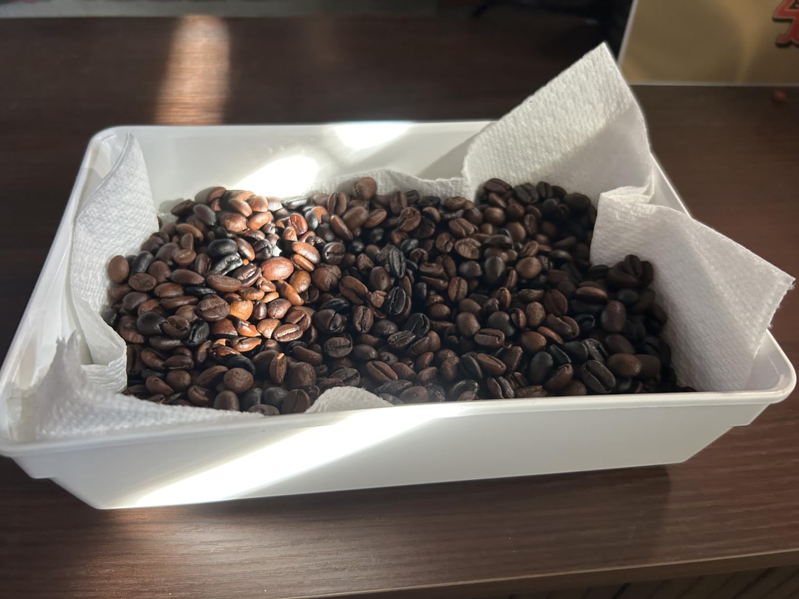 500g Coffee Bean Roaster Machine with Timer, 110V Electric, 0-240C Non-Stick, For Home Use customer photo 2