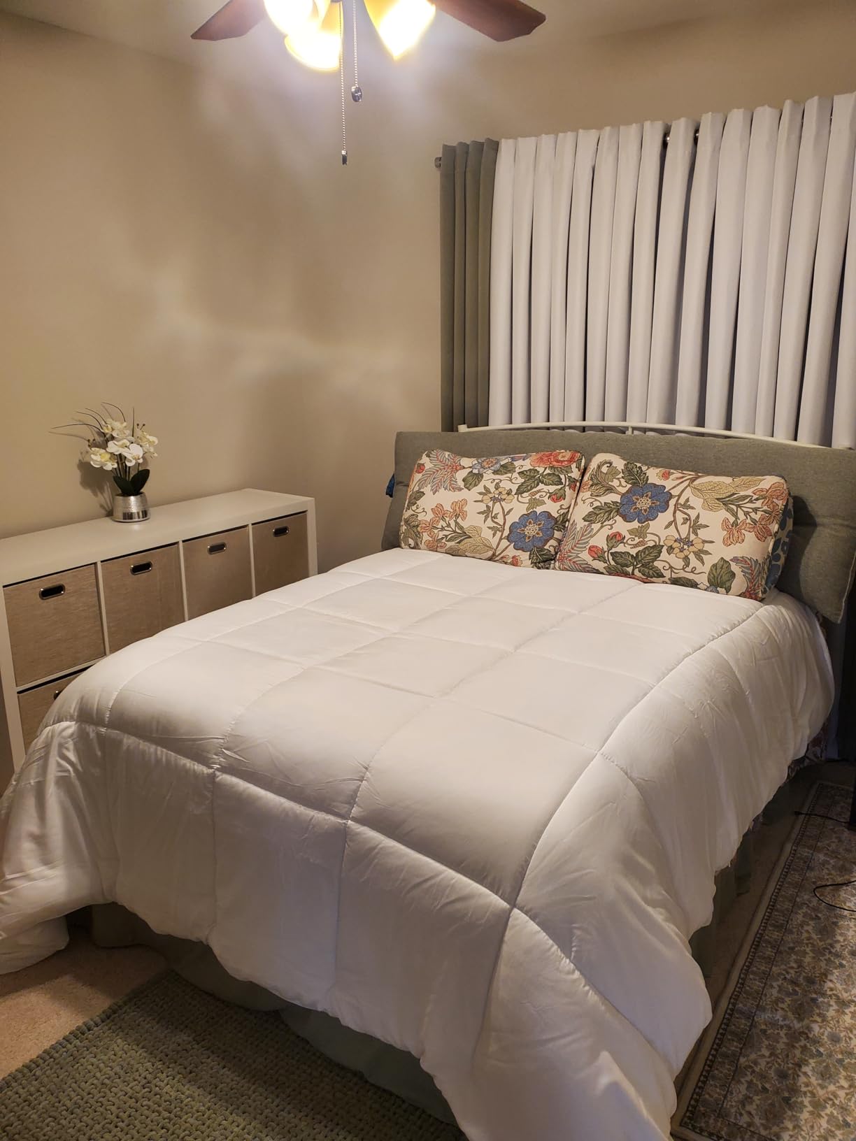 Irvine Home Collection King Adjustable Bed Base - Dual Massage - USB Ports - Zero Gravity - Underbed Light - Wireless Remote - Zero Clearance - Anti Snore - Memory Positions customer photo 2