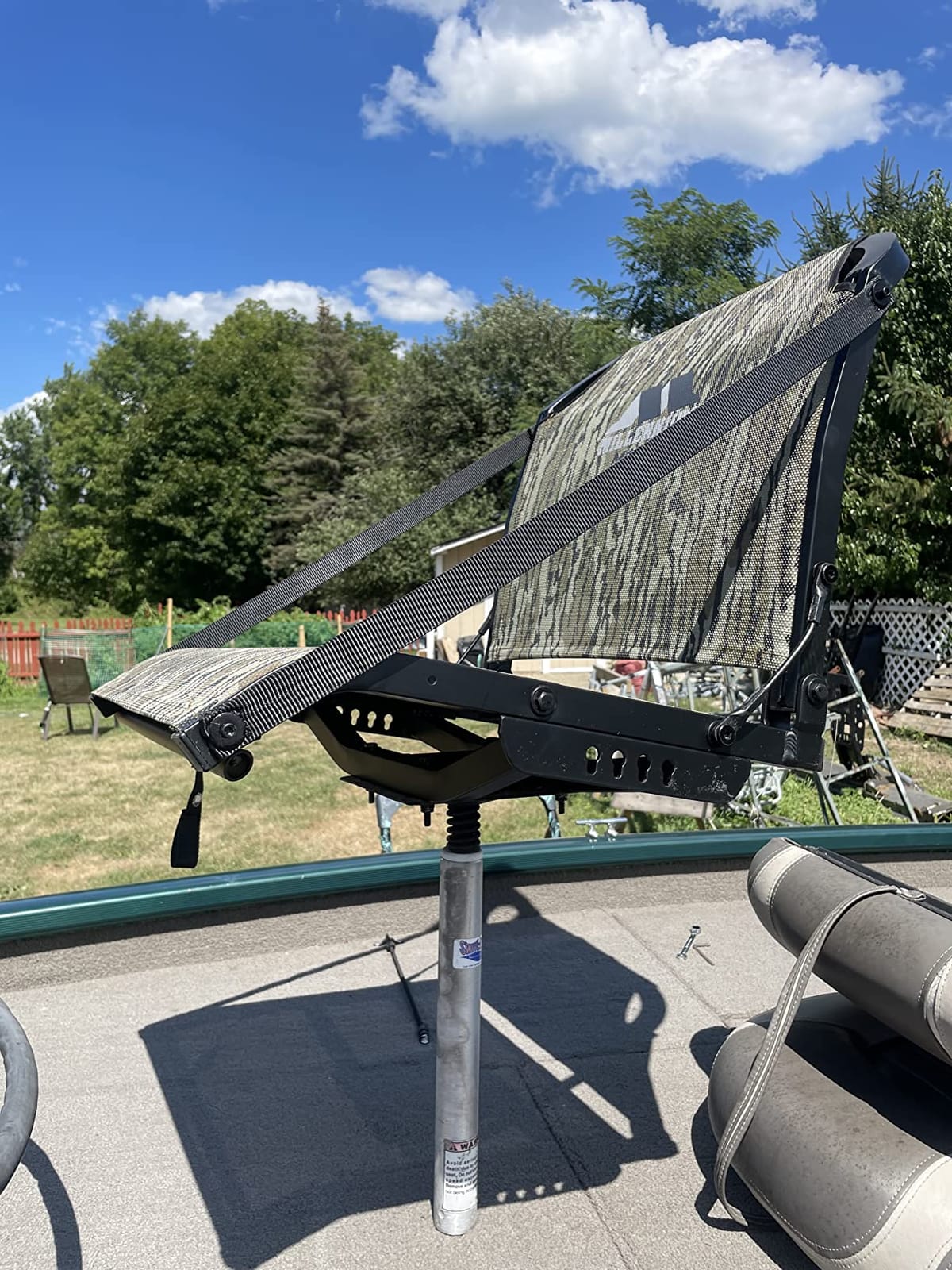 Millennium Marine B100 Boat Seat In Bottomland Camo customer photo 2