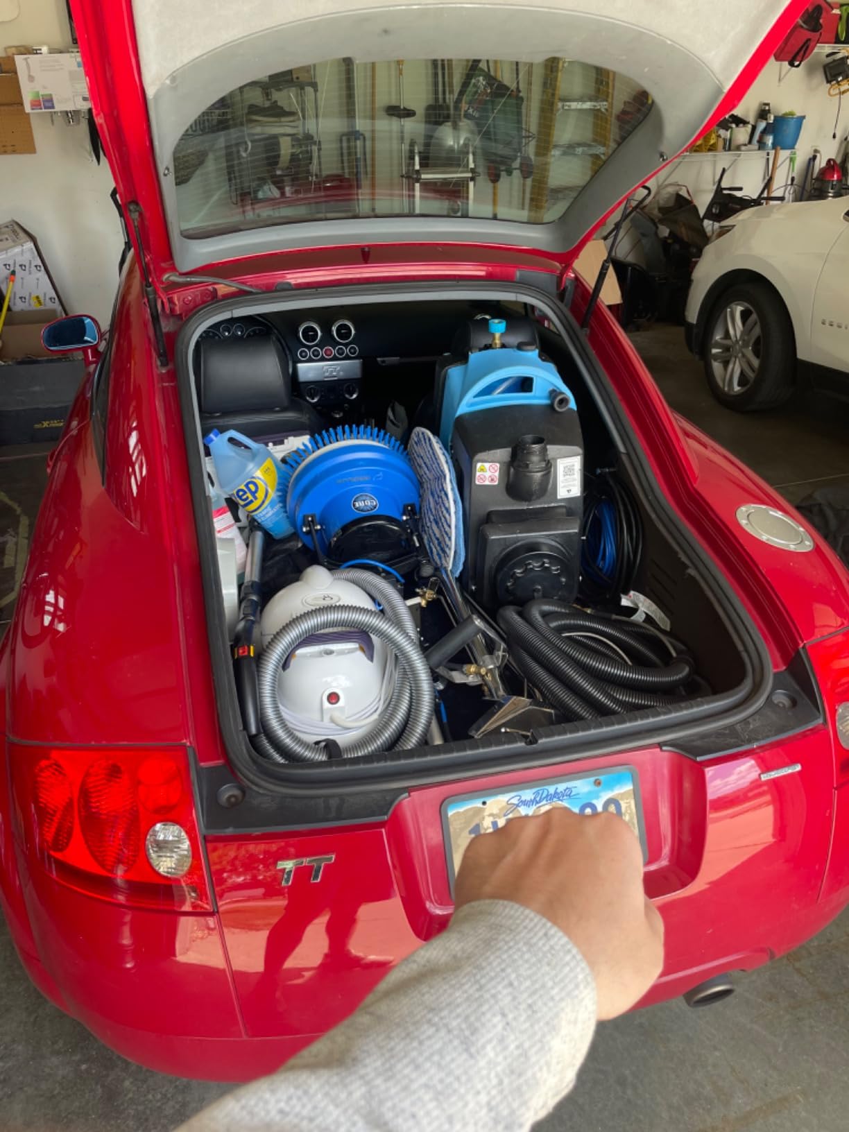 Prolux Core Heavy Duty 15 inch Floor Buffer Scrubber and Polisher Cleaning Machine - All floor surfaces customer photo 2