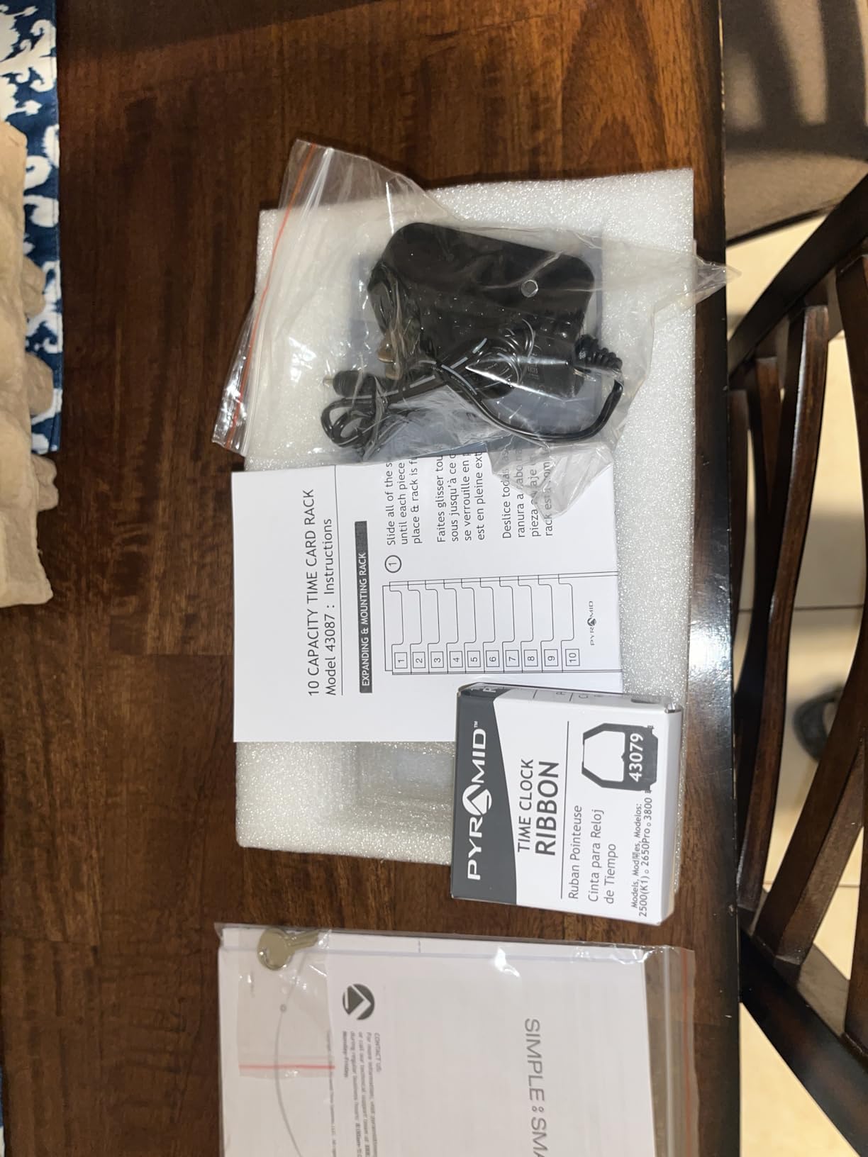 Pyramid Time Systems 2500 Auto-Aligning Time Clock Bundle [2500K1] | Employee Time Clock, for Small Business, System With 100 Time Cards, 2 Ribbon Cartridges, 10-Slot Rack & Security Keys customer photo 2