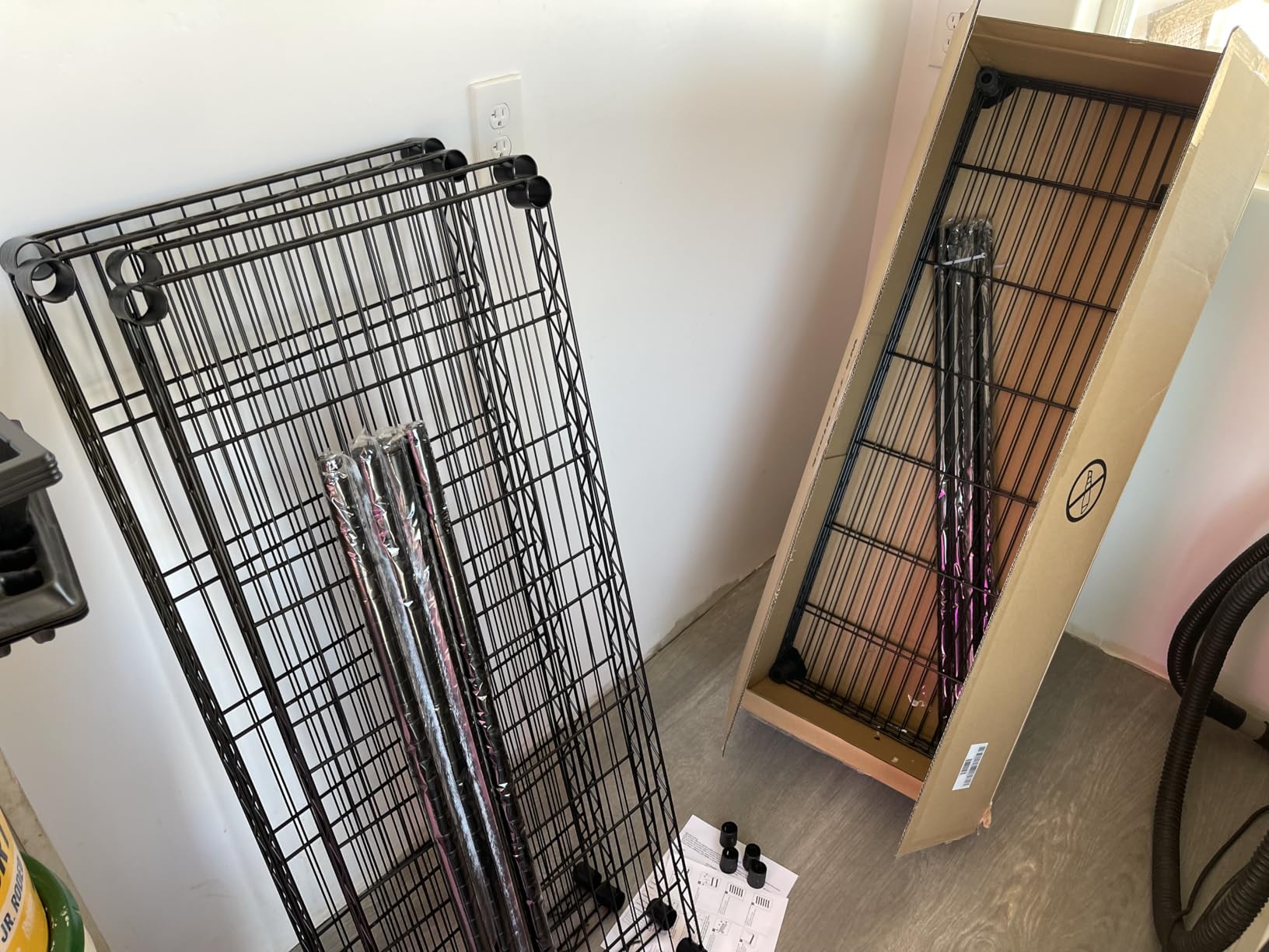 FDW | 6-Tier Wire Shelf with Wheels | 45