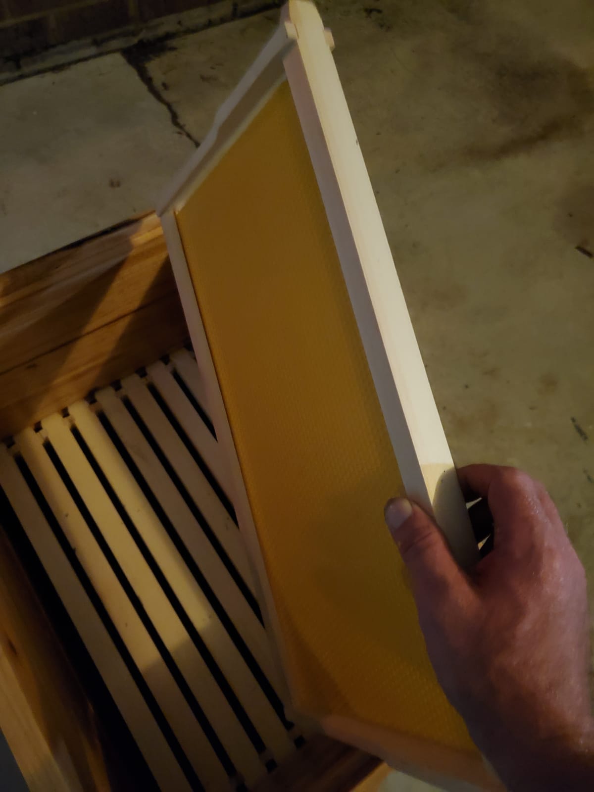 BeeCastle 8 Frame Langstroth Bee Hive Coated with Beeswax Includes Beehive Frames and Waxed Foundations (2 Deep Boxes & 1 Medium Box) customer photo 1