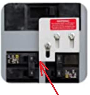 Generator Interlock Kit Compatible with Square D QO or Homeline 150 or 200 amp panels. 1 3/8 inches Spacing between main and generator breaker, Professional and Interlock Kit (SD200A) customer photo 1