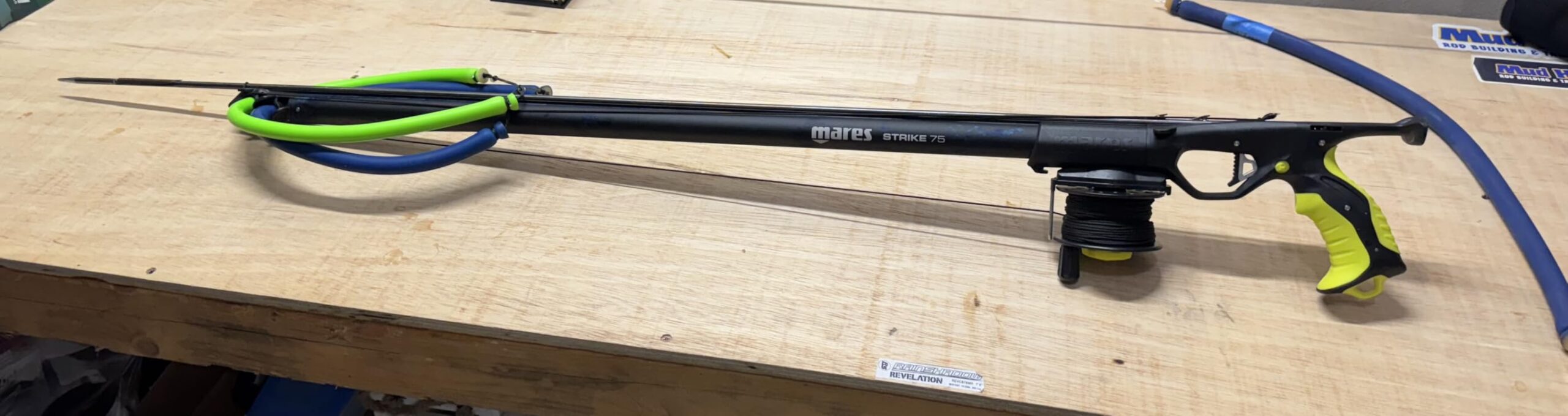 Mares Strike Speargun for Spearfishing | 28mm Barrel, Stainless Steel Release, 6.5mm Shaft, Ergonomic Handle & Horizontal Reel | Optimized for Oversized Bands & Accurate Shots customer photo 1