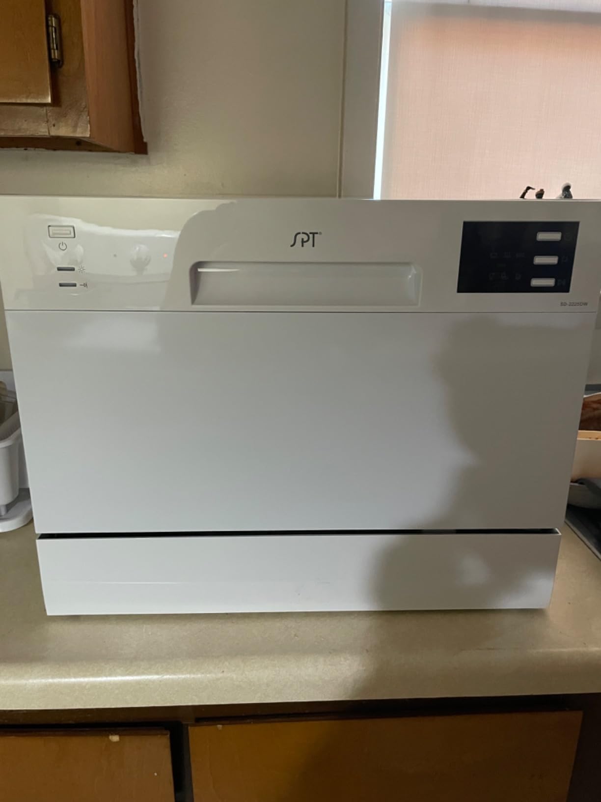 SPT SD-2225DWA Energy Star Countertop Dishwasher with Delay Start & LED - White customer photo 1