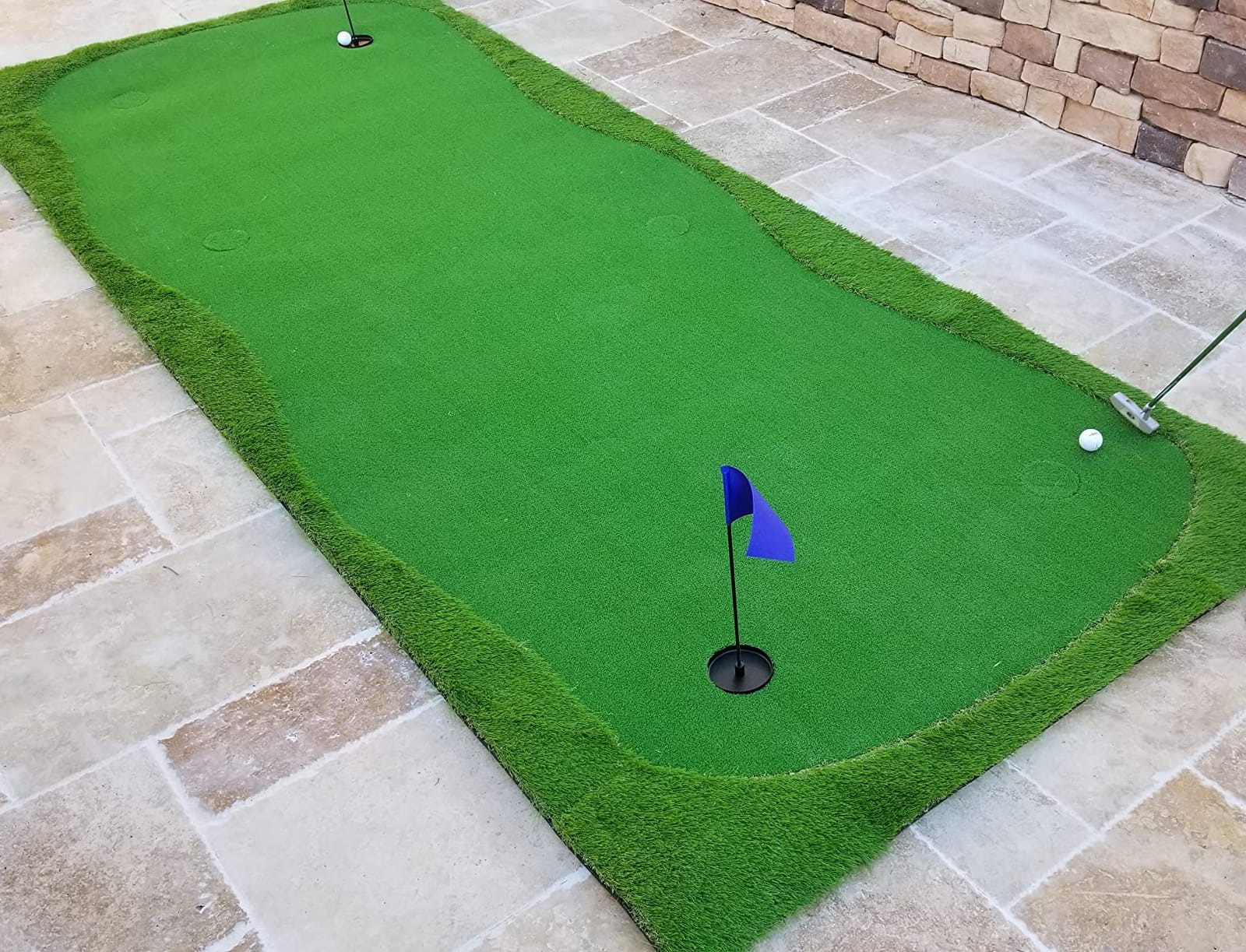 GoSports Golf Putting Green - 10 x 5 ft or 12 x 5 ft - Indoor & Outdoor Putting Practice customer photo 1
