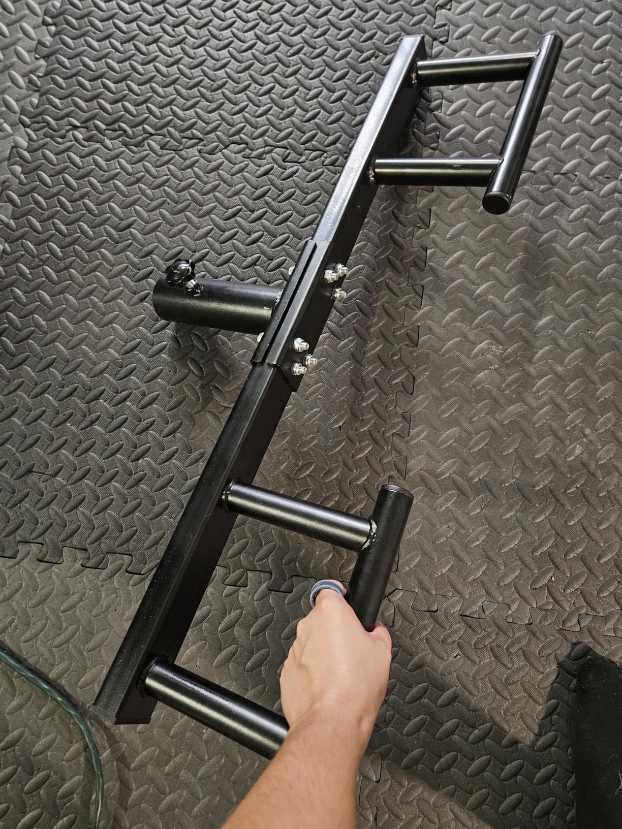 Viking Press Landmine Handle Attachment, for 2inch Olympic Barbell, Heavy Iron Made Home Gym Equipment for Deadlift Squat Row Press Workout customer photo 1