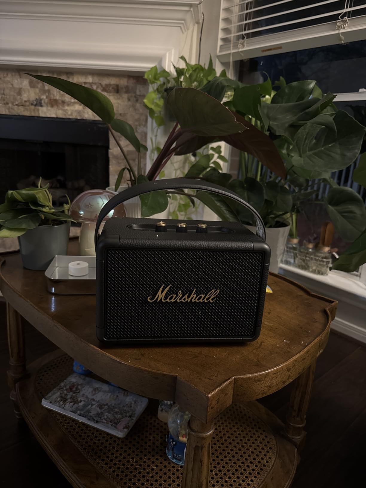 Kilburn II Bluetooth Portable Speaker - Black & Brass customer photo 1