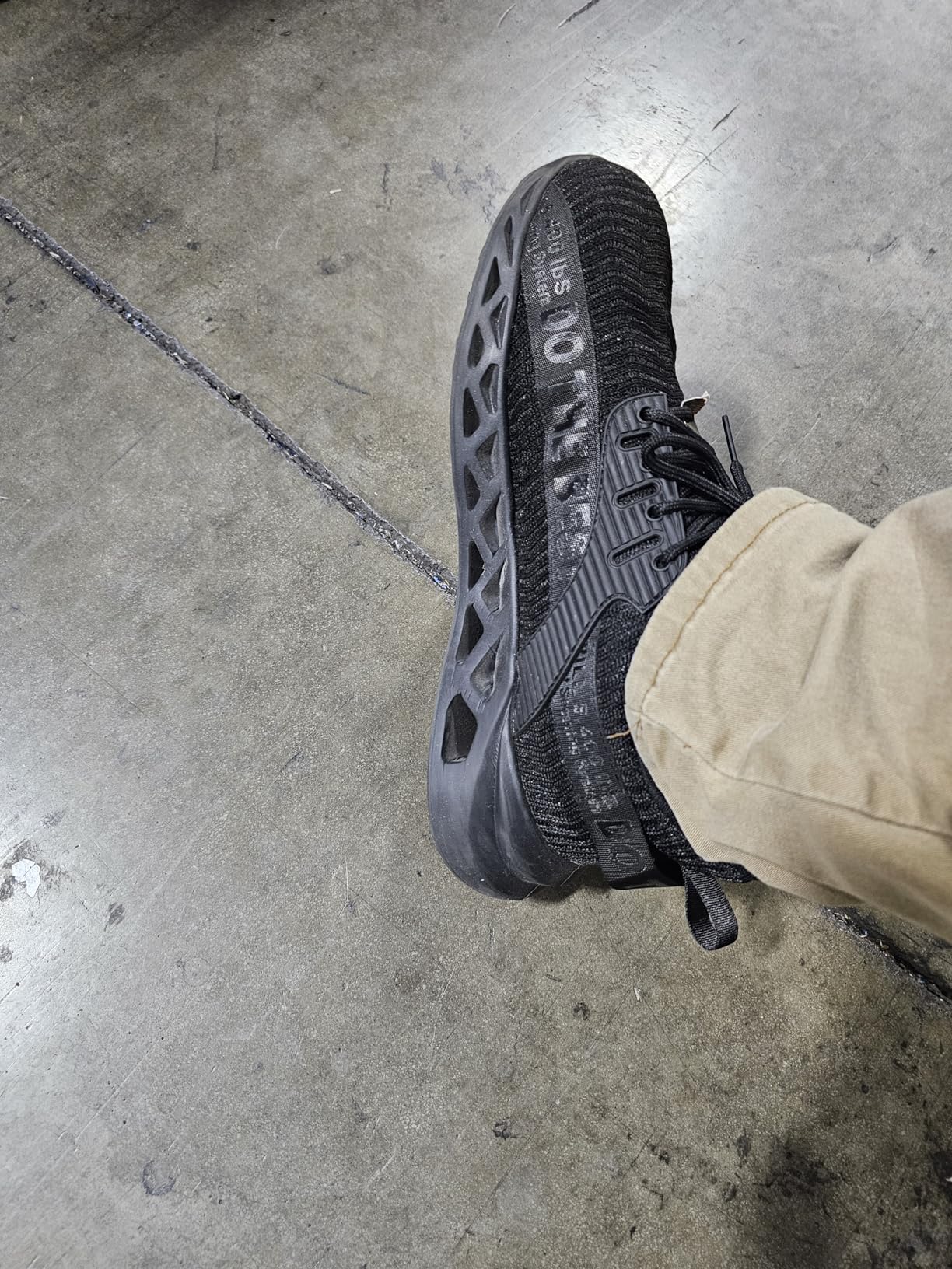 Steel Toe Shoes for Men Women Slip On Safety Shoes Comfortable Work Shoes Puncture Proof Lightweight Breathable customer photo 2