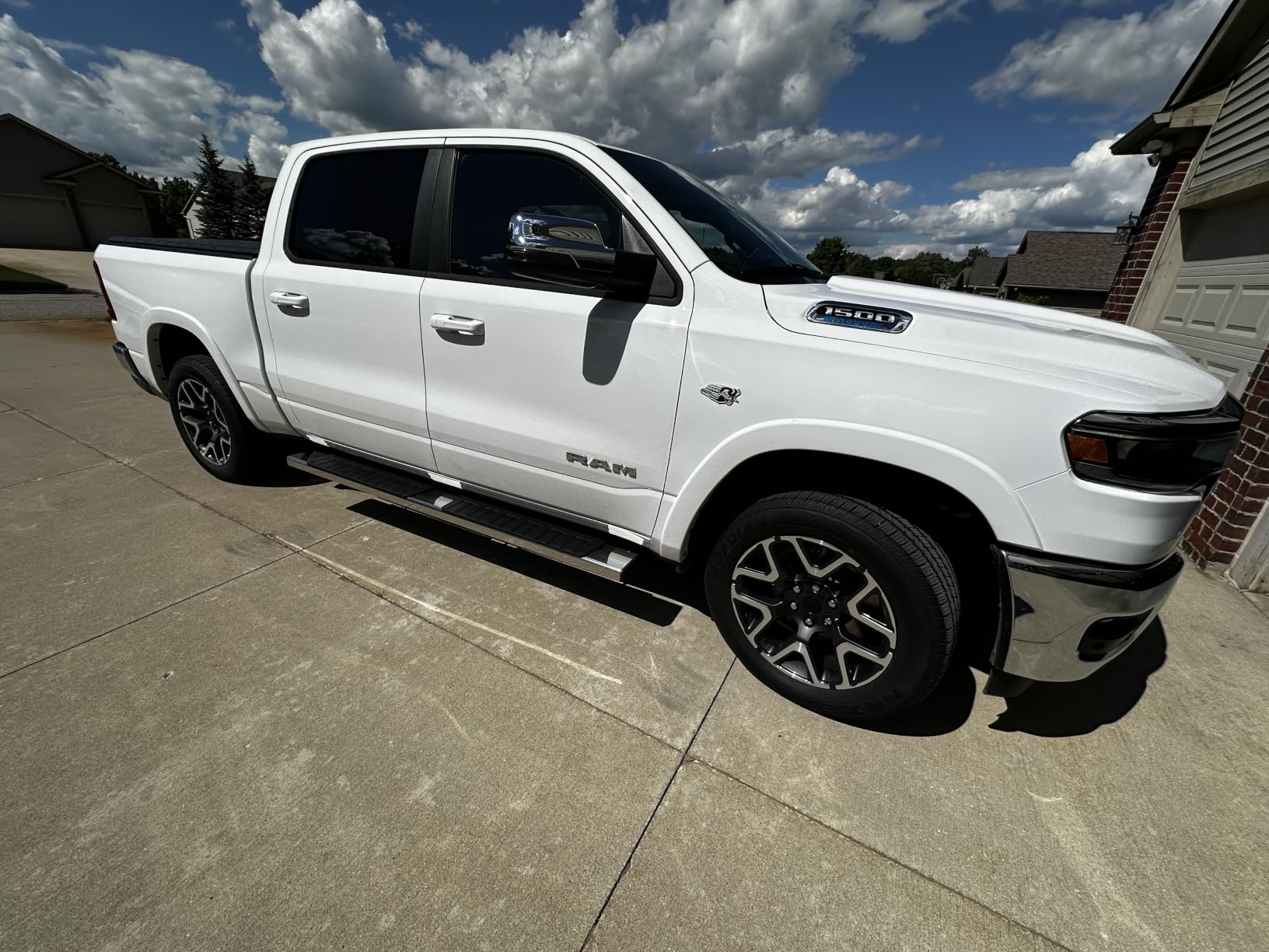 COMNOVA 6 Inches Running Boards Compatible with 2009-2018 Dodge Ram 1500 Crew Cab(Including 2019-2024 Classic), 2010-2026 Ram 2500 3500, Stainless Steel Side Steps. customer photo 1