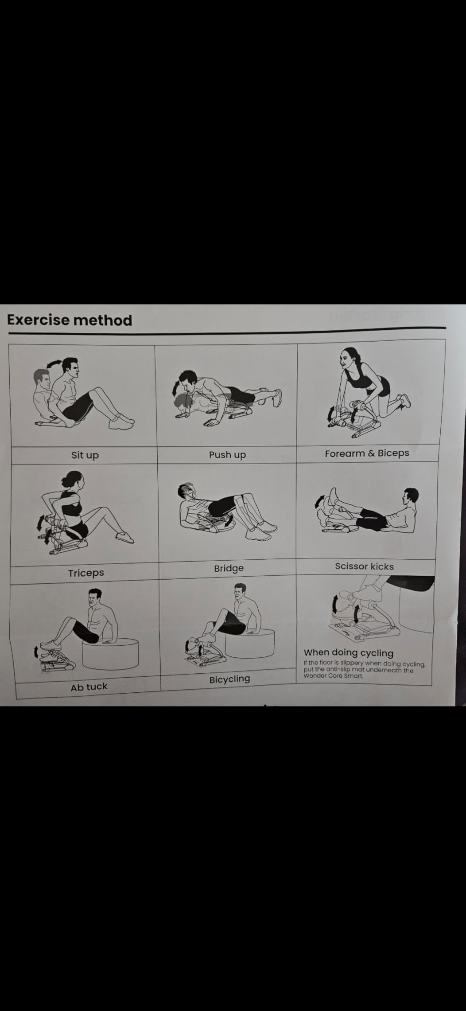 Wonder Core Smart, Ab Machine, Ab Workout Equipment, Sit Up Machine & Exercise Equipment, Ab Crunch Machine for Home Gym customer photo 1