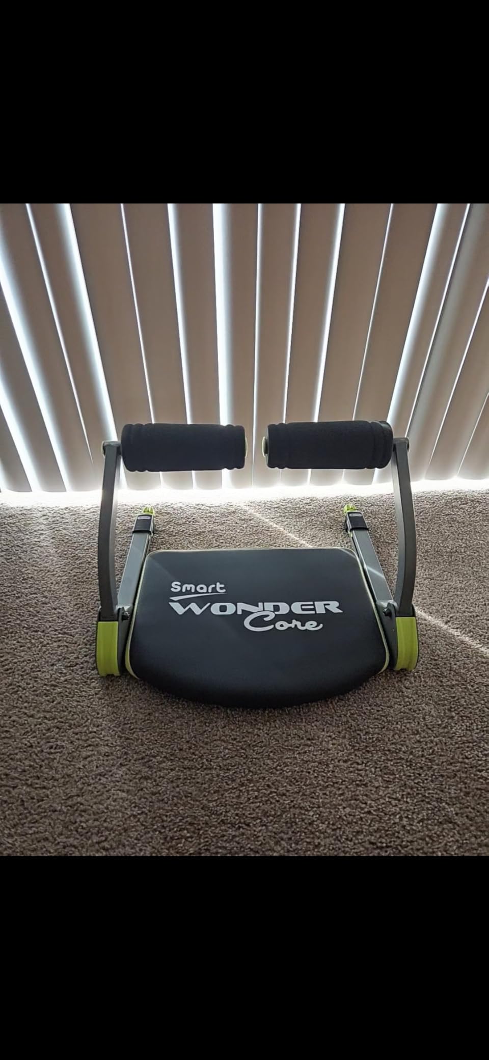 Wonder Core Smart, Ab Machine, Ab Workout Equipment, Sit Up Machine & Exercise Equipment, Ab Crunch Machine for Home Gym customer photo 2