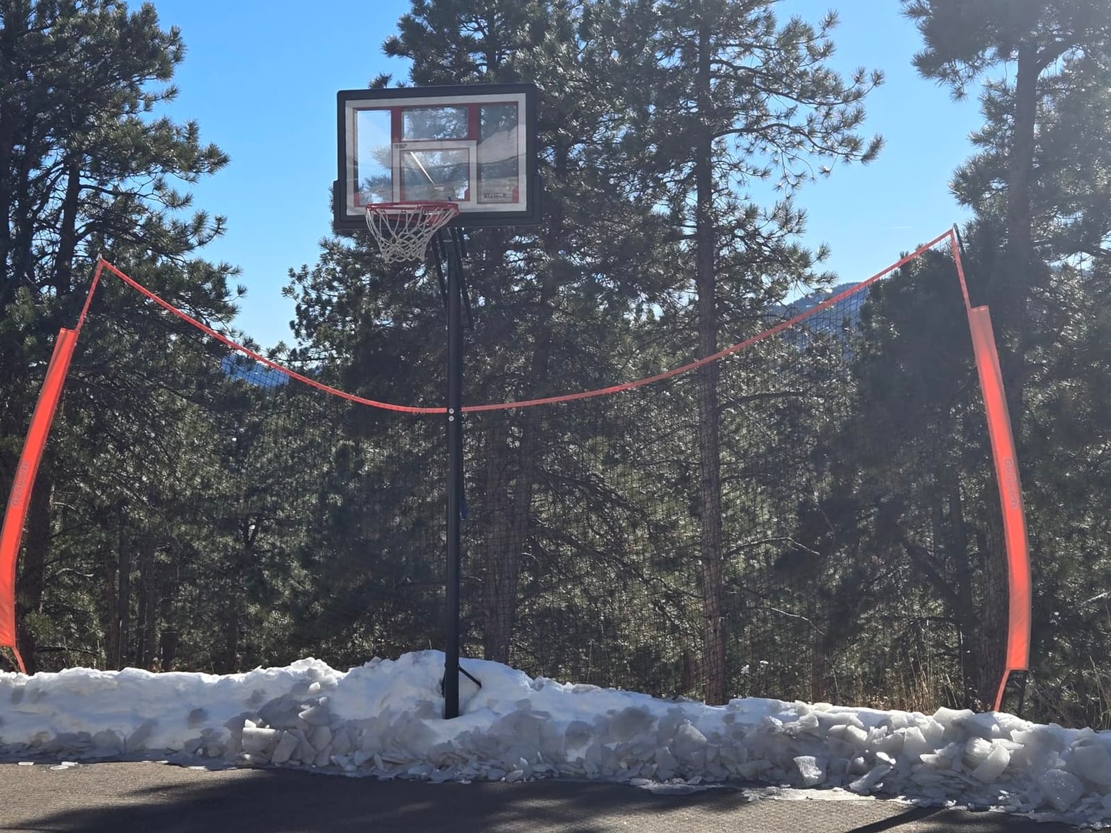 GoSports Portable Sports Barrier Net - 12 ft x 9 ft or 20 ft x 10 ft - Great for Any Sport - Includes Carry Bag customer photo 2