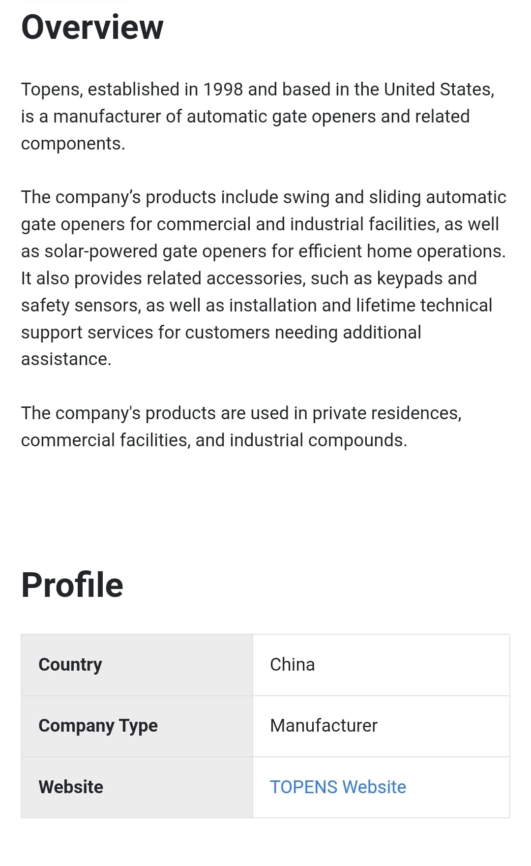 TOPENS A5131 Single Swing Gate Opener Medium Duty Automatic Gate Motor for Single Swing Gates Up to 16ft customer photo 2