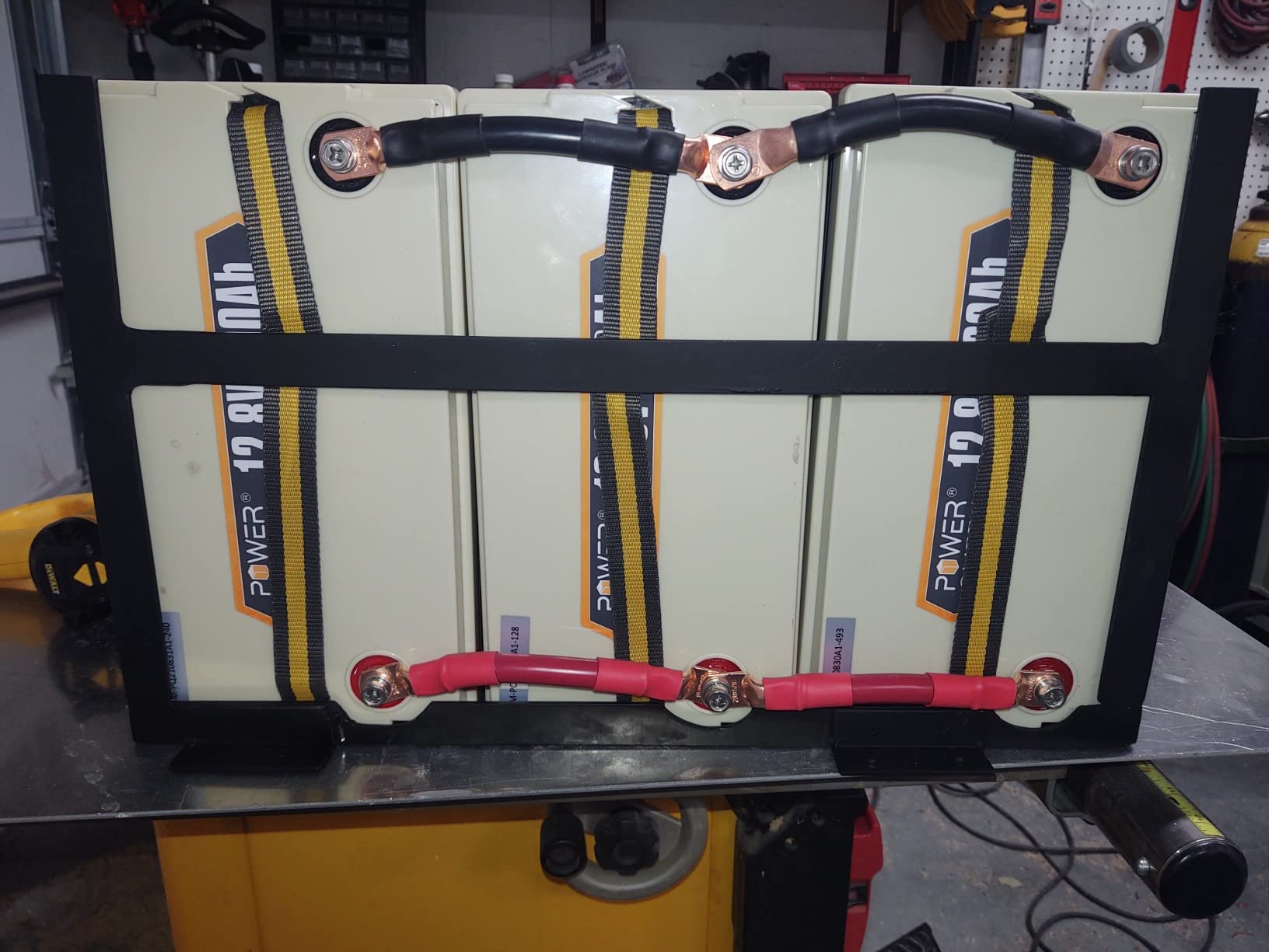 Power Queen 12V 100Ah LiFePO4 Battery, Group 31 Lithium Battery with 1280Wh Energy and BMS Protection, Up to 15000 Deep Cycles for RV Trailer, Solar Off-Grid, Marine customer photo 2